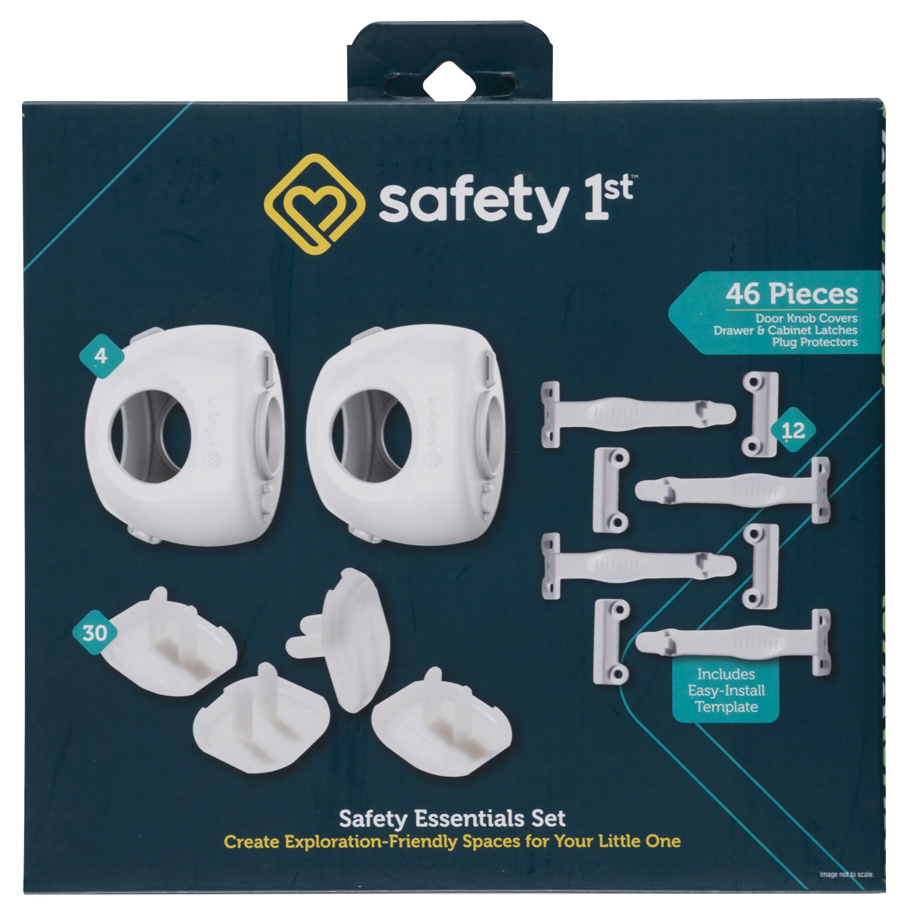 Safety 1 Safety Essentials Kit (46 pcs), White