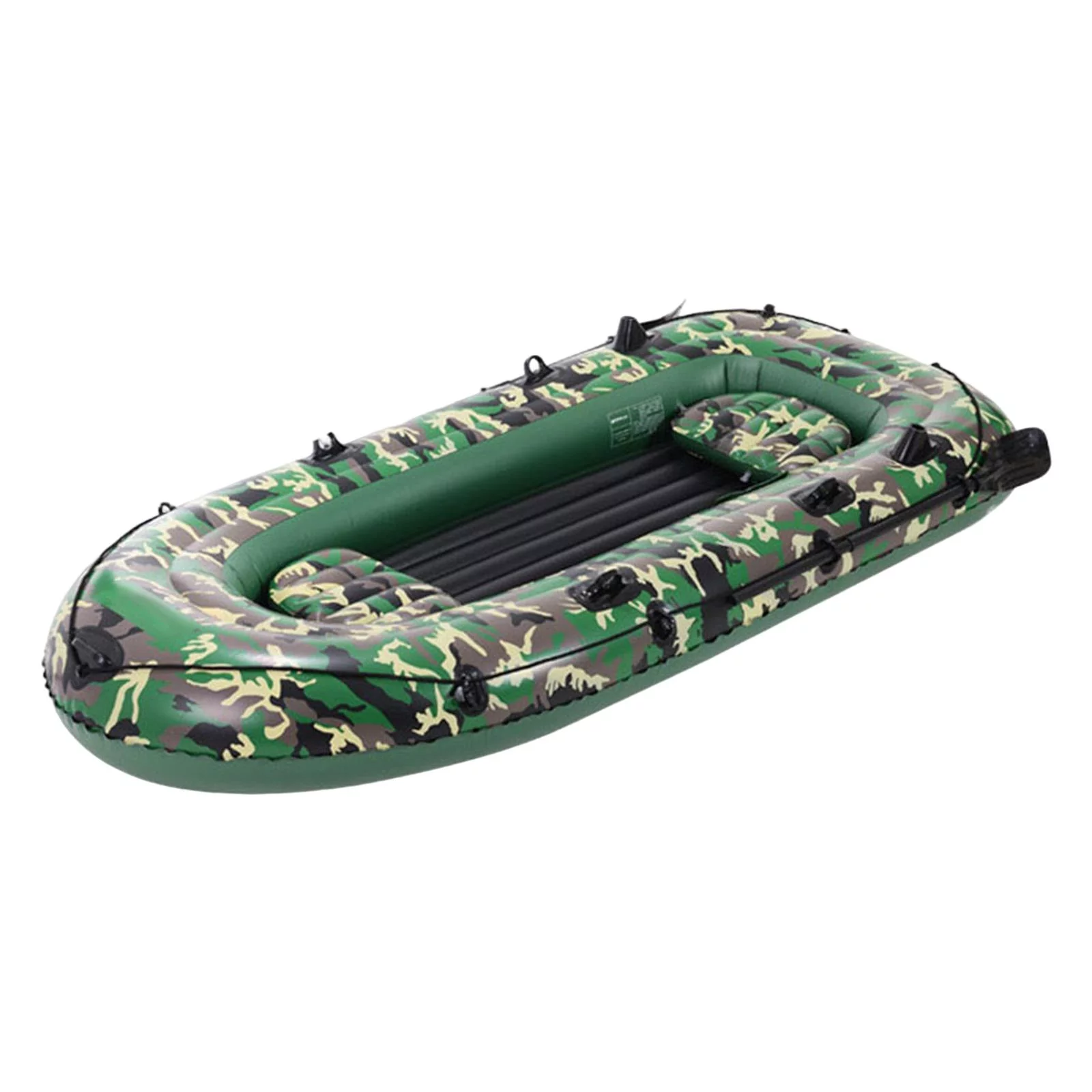 Inflatable Boat Swimming Pool Lake Float Raft for Adults 4 Person Inflatable Raft with Pump and Oars Outdoor Inflatable Kayak Rafts