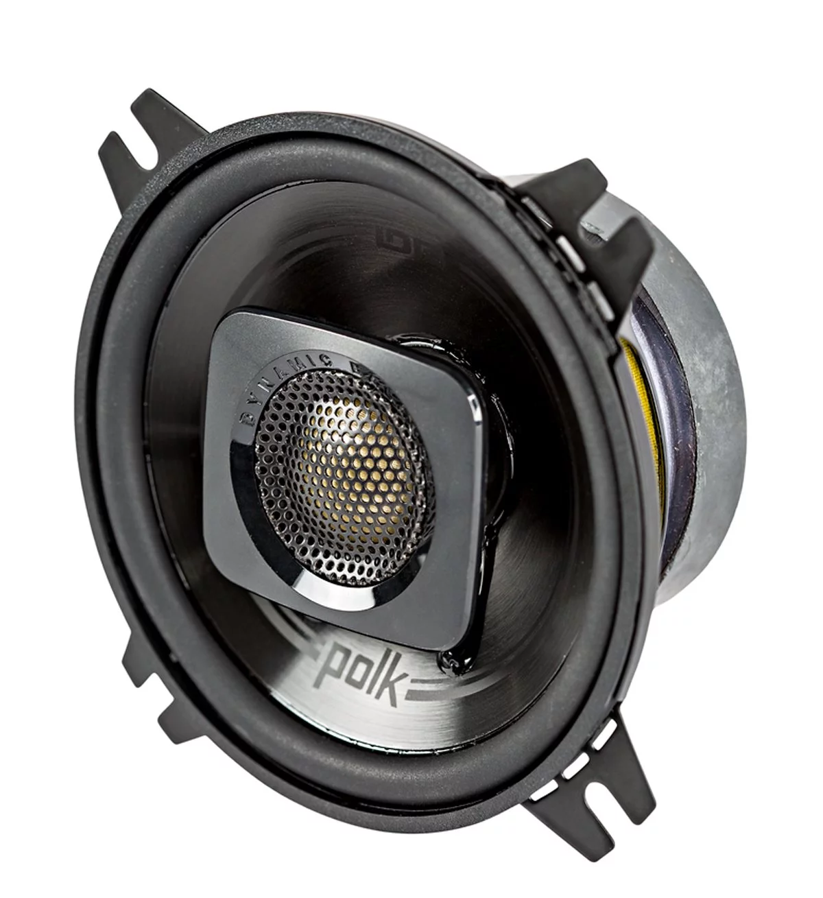 Polk Audio DB402 4 Inch 135W 2 Way Car/Marine ATV Stereo Speakers, Black