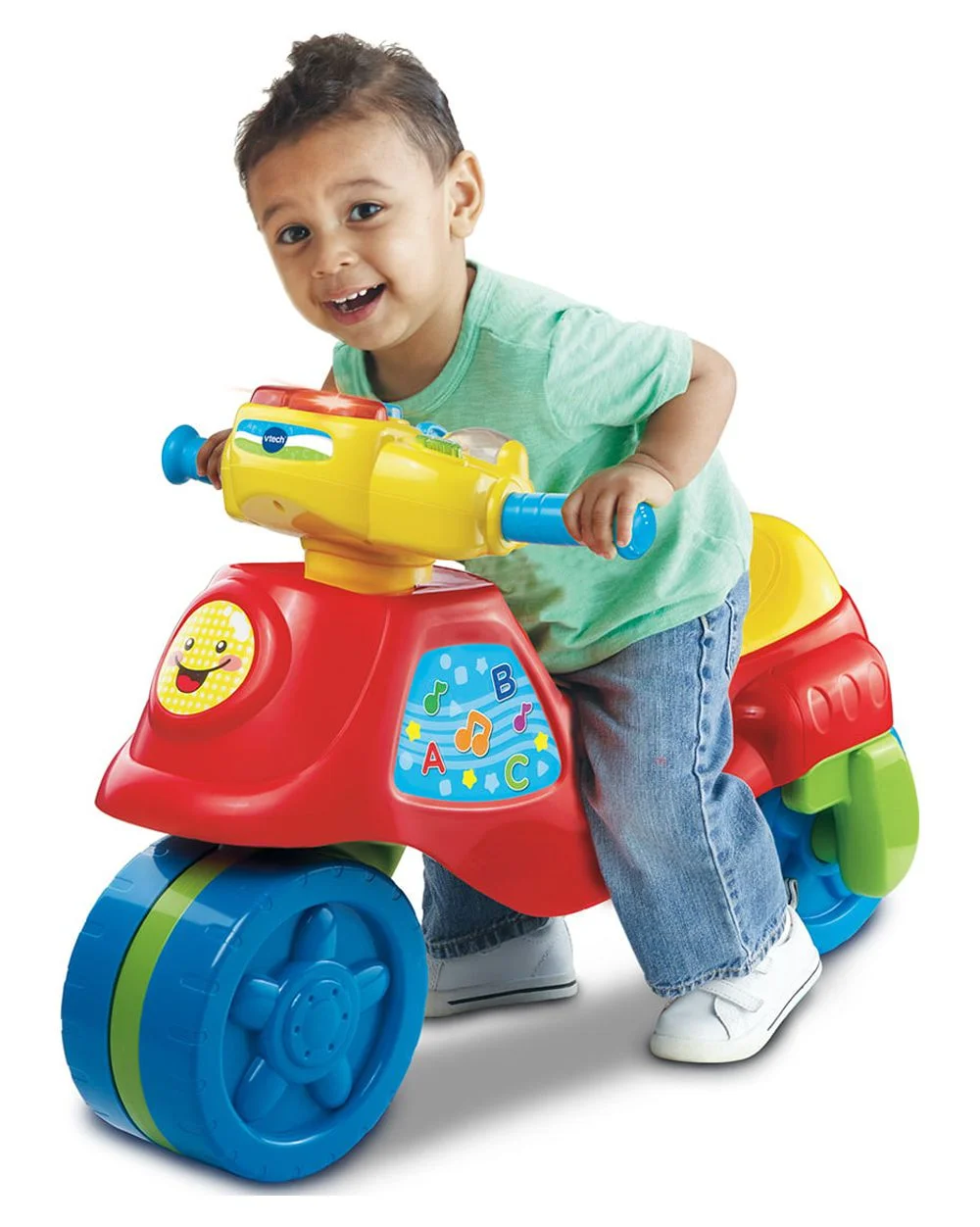 VTech, 2-in-1 Learn and Zoom Motorbike, Riding Toy for 1 Year Old