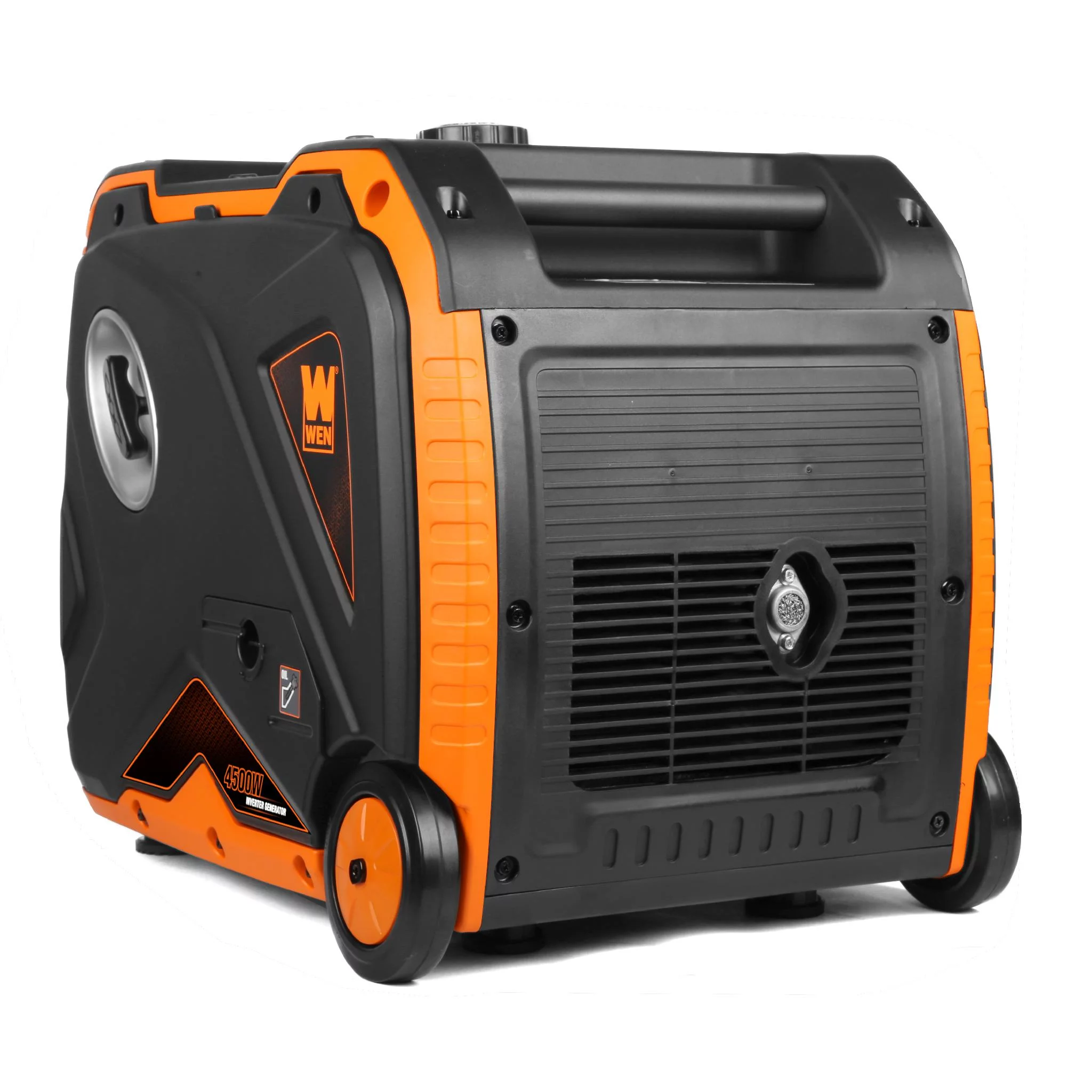 WEN Super Quiet 4500-Watt Electric Start Dual Fuel RV-Ready Portable Inverter Generator with Fuel Shut-Off