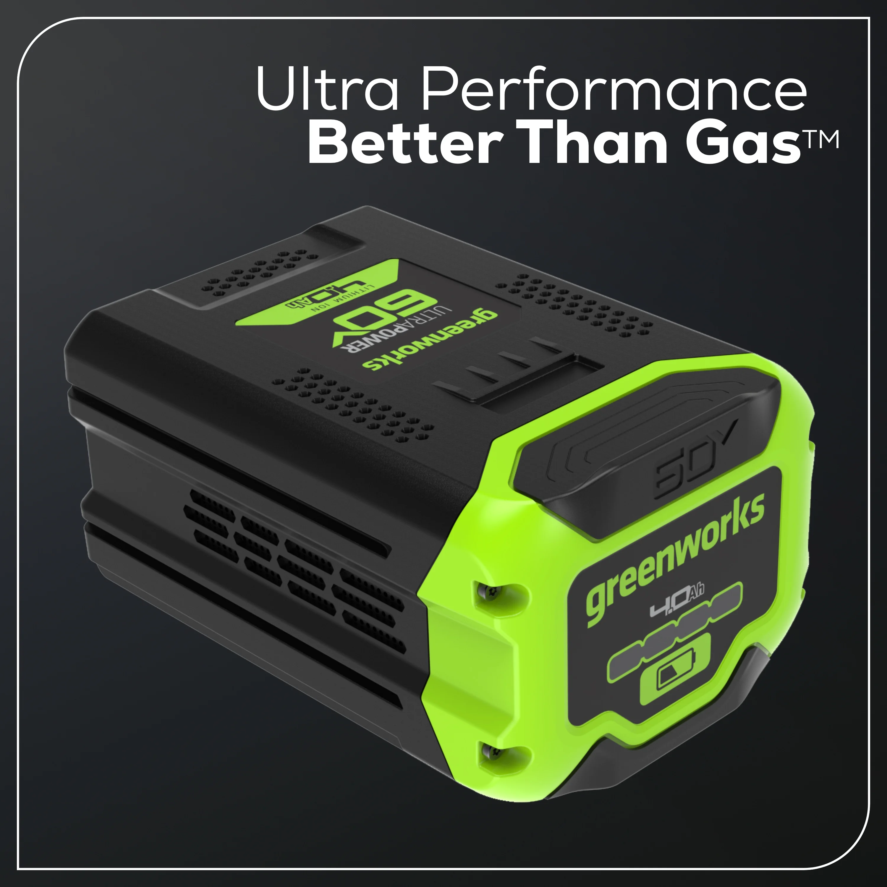 Greenworks 60V HC 4.0 Ah Battery 1807302