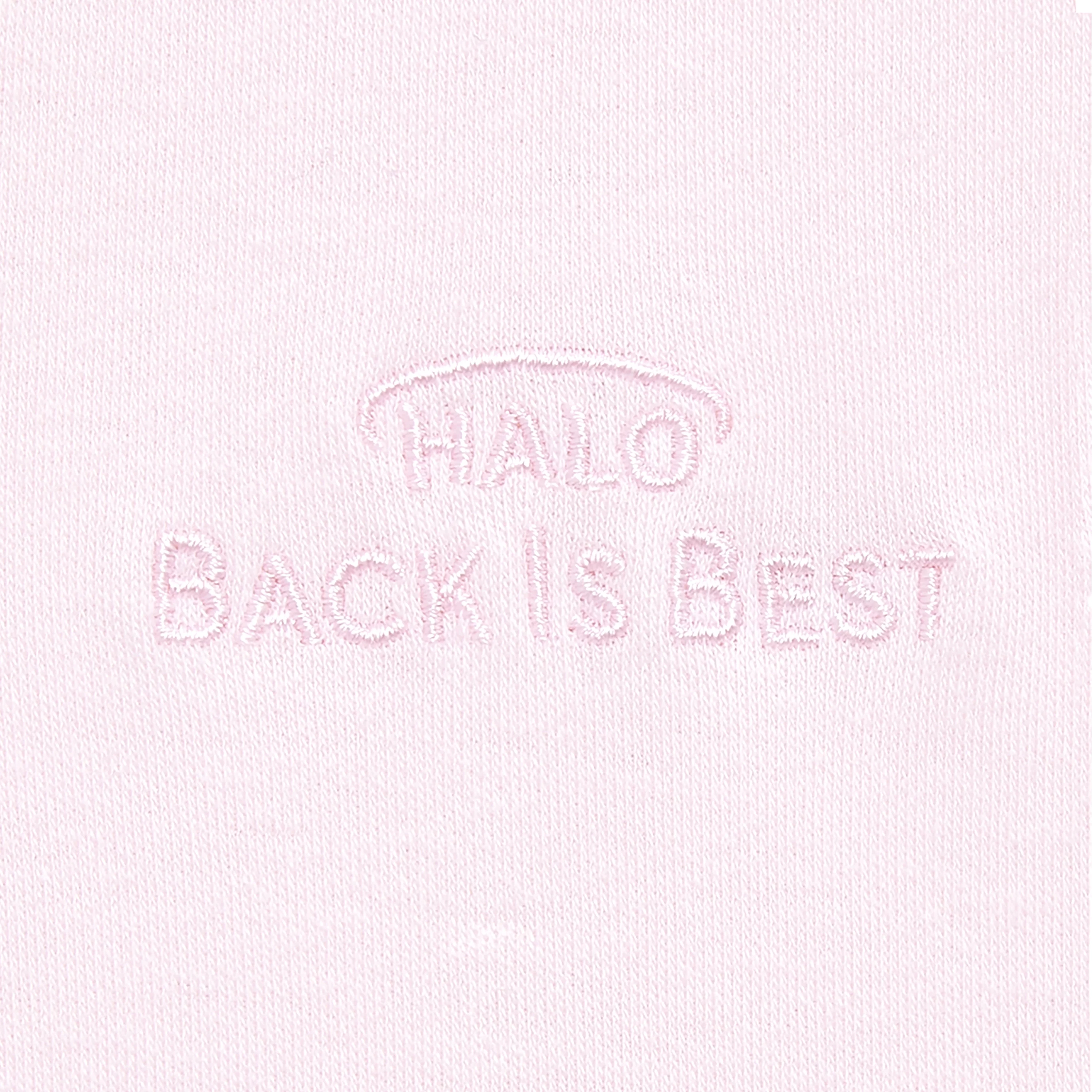 Halo Sleepsack Swaddle, 100% Cotton, Soft Pink, Newborn Girls, 0-3 Months