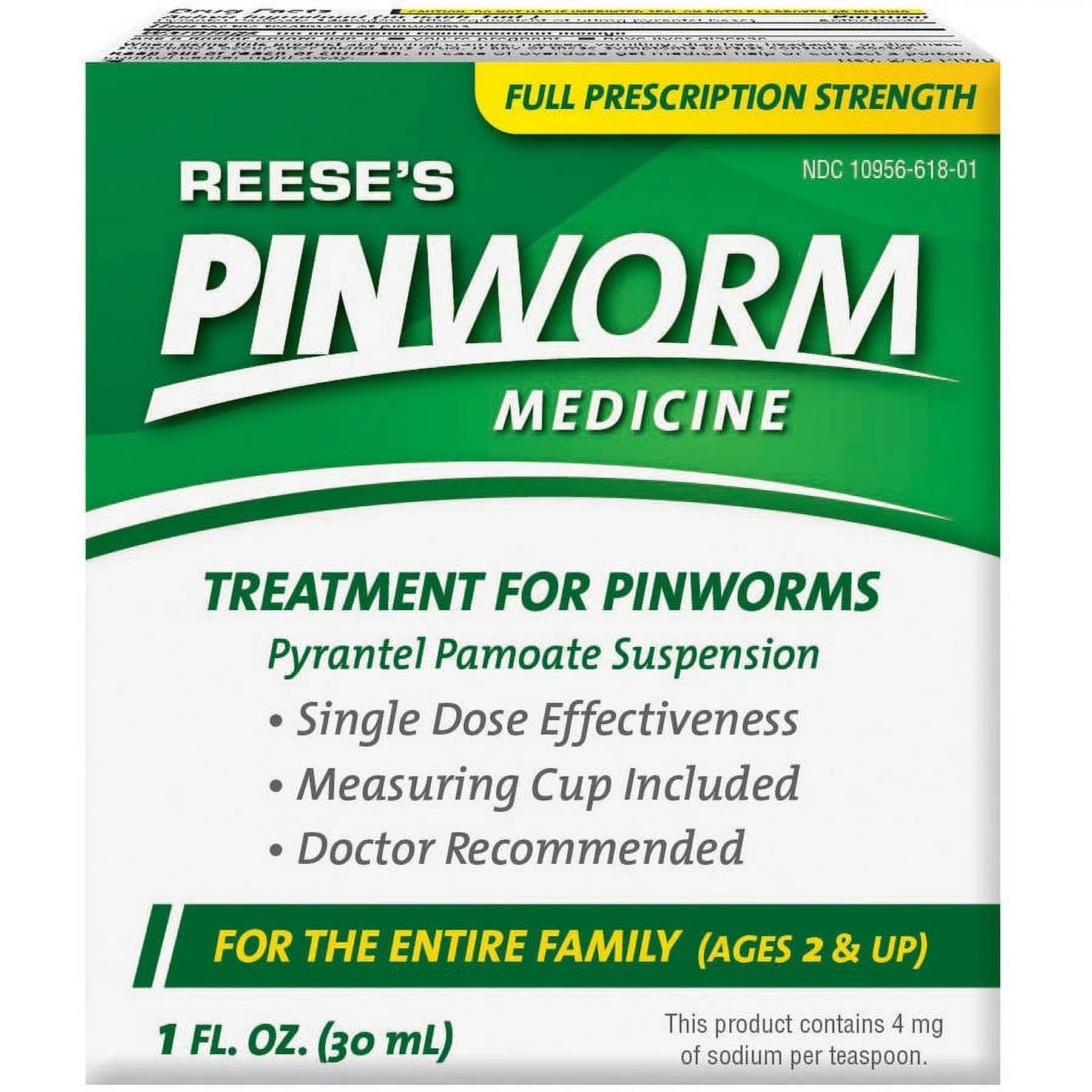 Reese’s Pinworm Medicine, 1 fl oz.