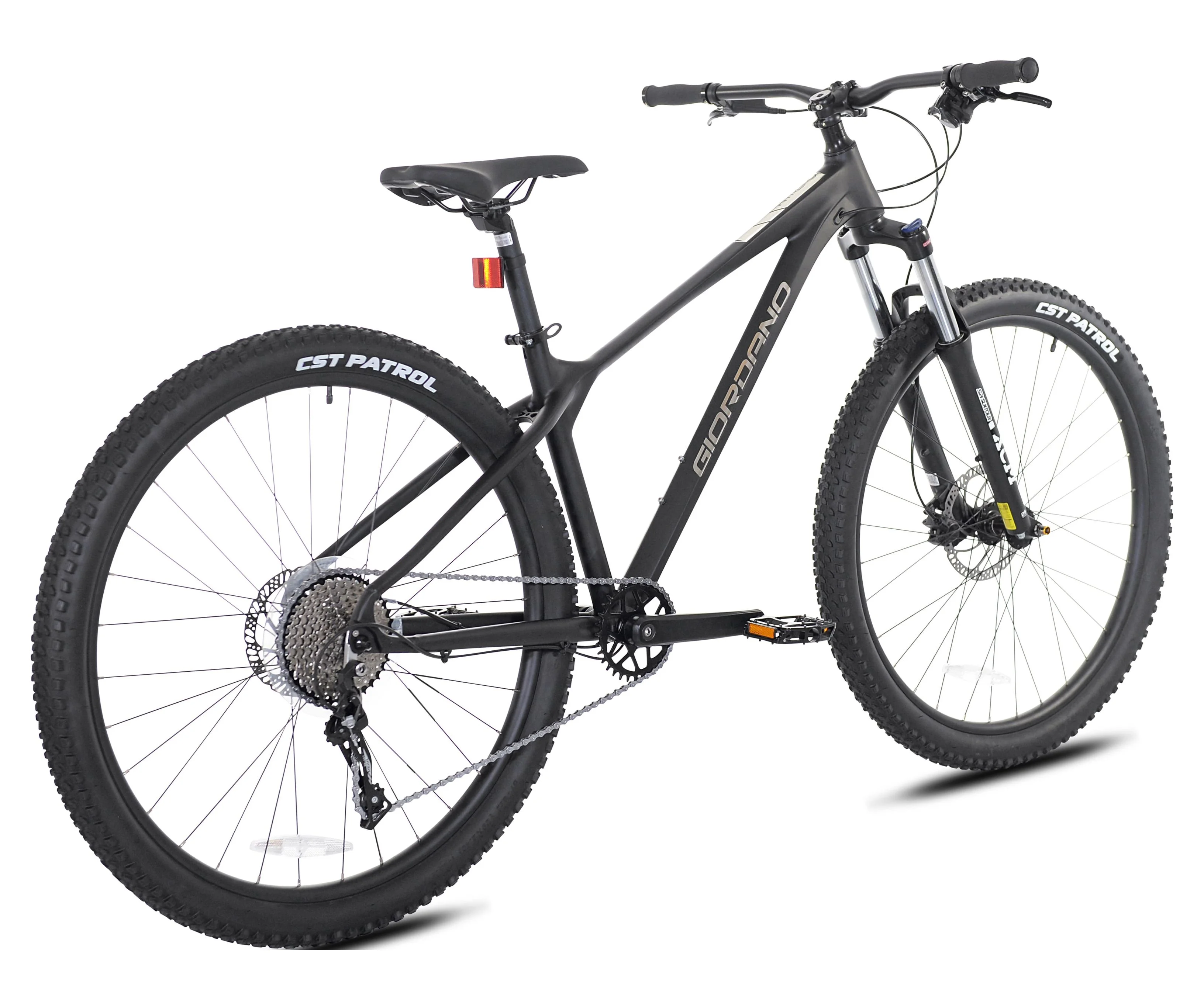 Giordano 29-inch Men’s Intrepid Mountain Bike, Black