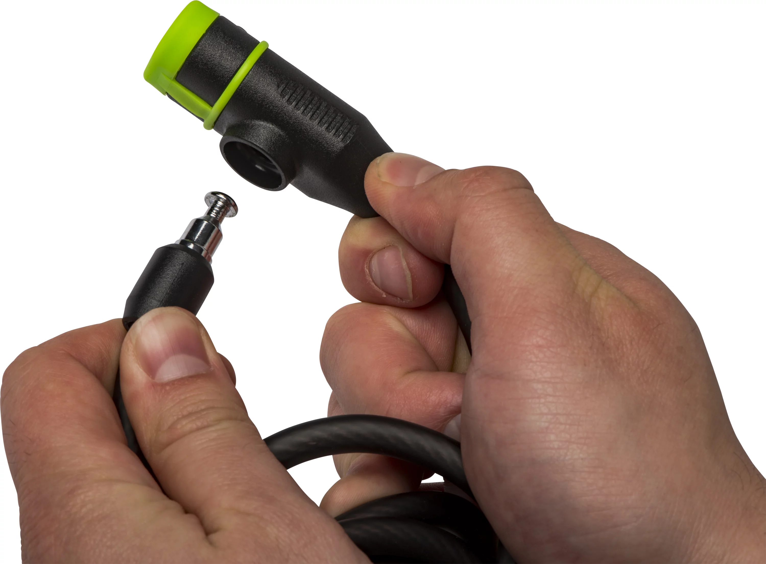 Bell Key Cable Bike Lock with Light Up Key