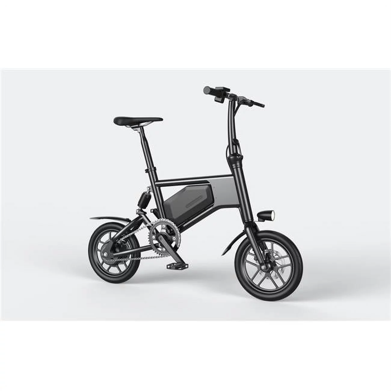 GlareWheel EB-X5 Foldable Electric Bike – Black