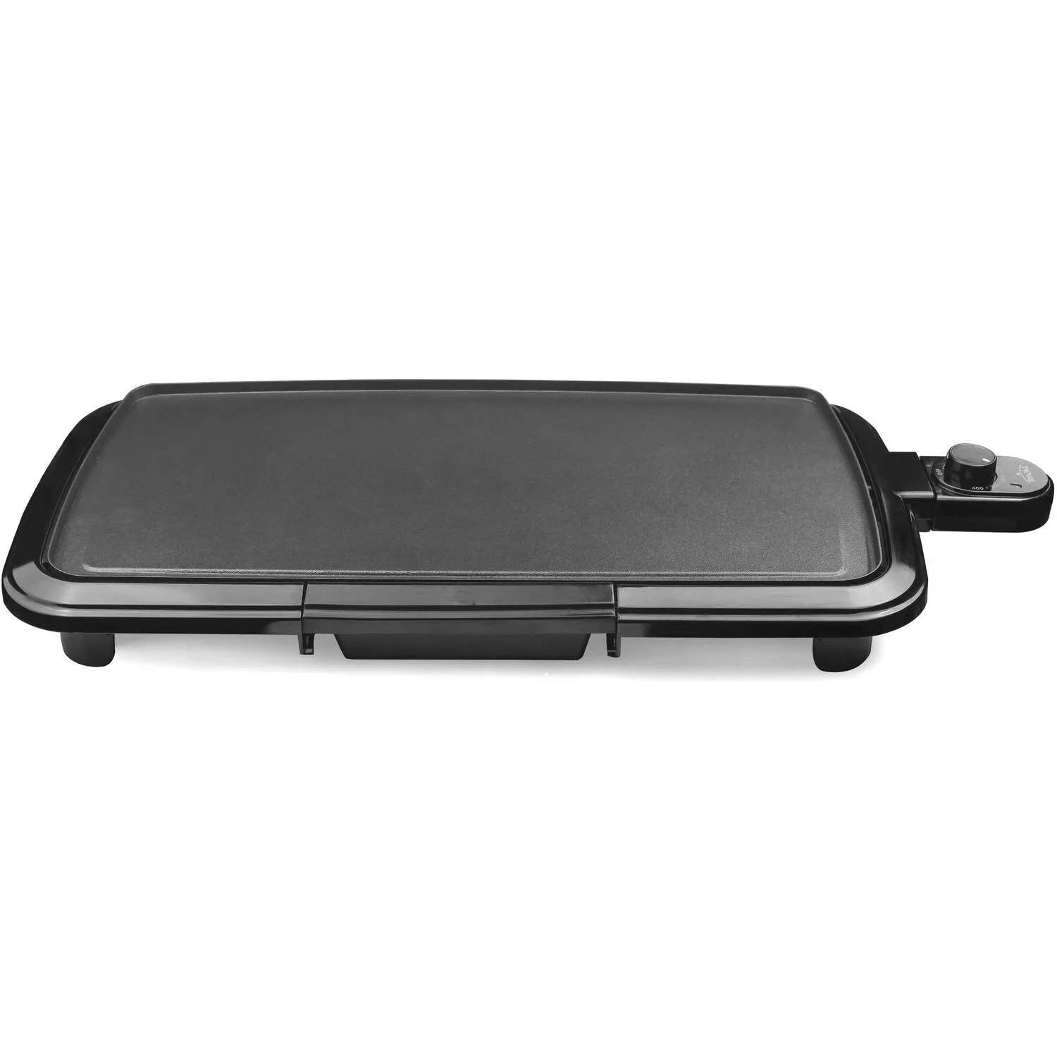 Mainstays Dishwasher-Safe 20″ Black Griddle with Adjustable Temperature Control