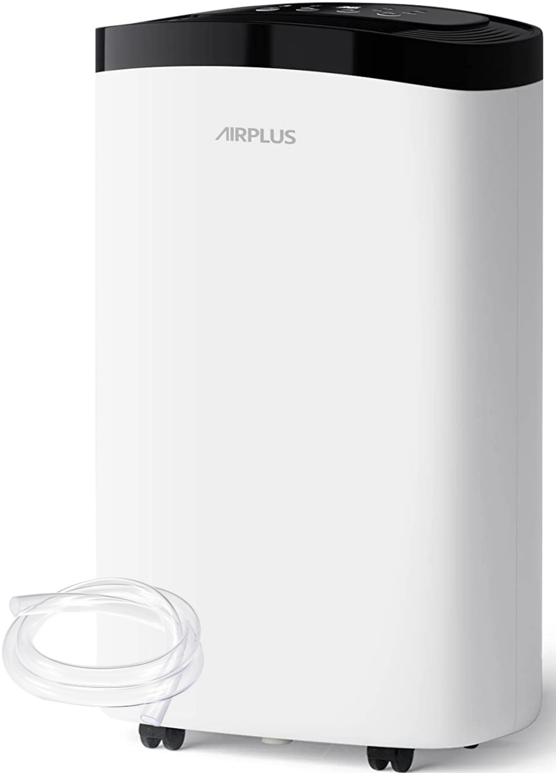 AIRPLUS Dehumidifiers, 30 Pint Dehumidifiers with Drain Hose, 1,500 Sq. ft. Dehumidifier for Home, Rebuilt Dehumidifiers for Basement, AP1907, White