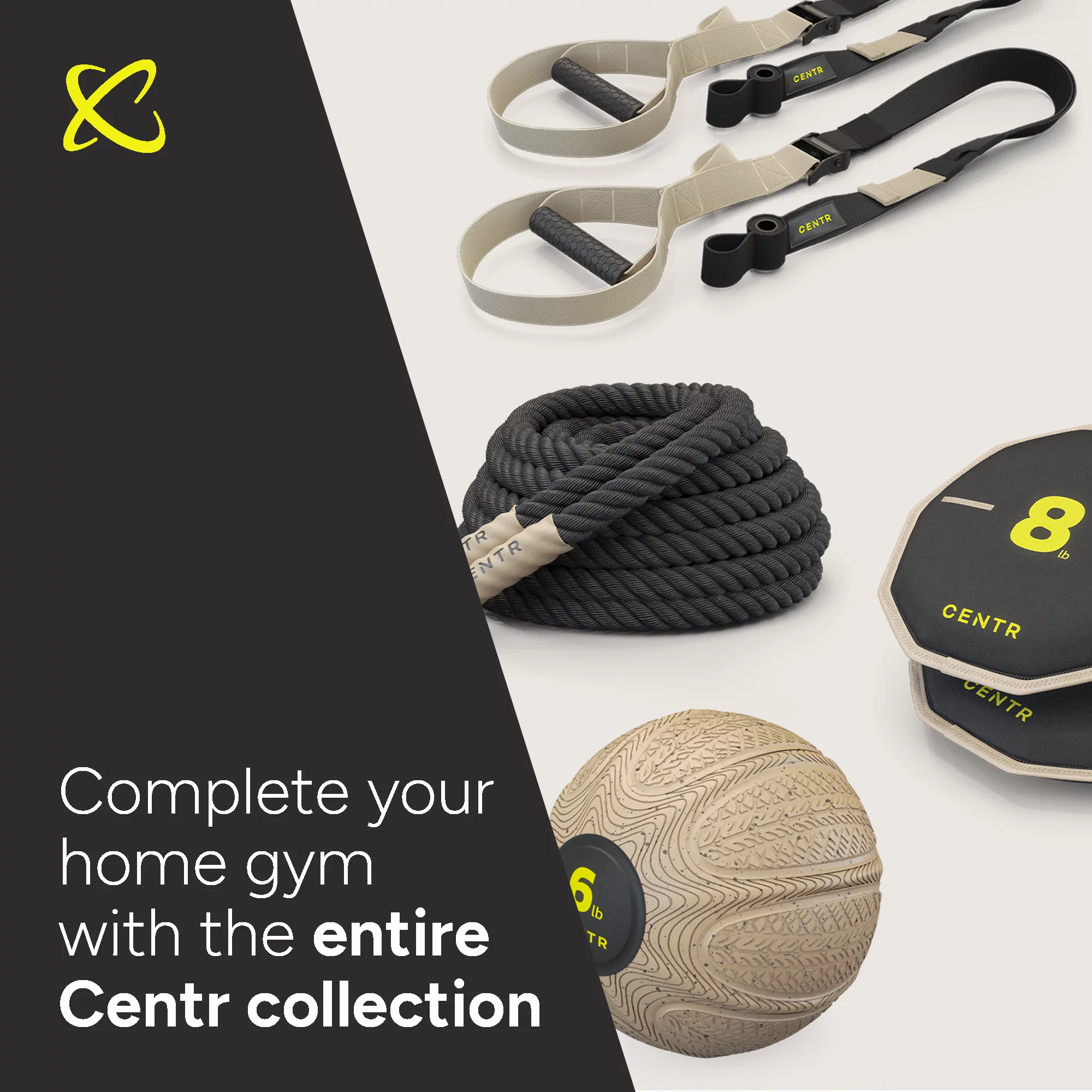 Centr By Chris Hemsworth Jump Rope for Cardio Training, Adjustable Length + 3-Month Centr Membership