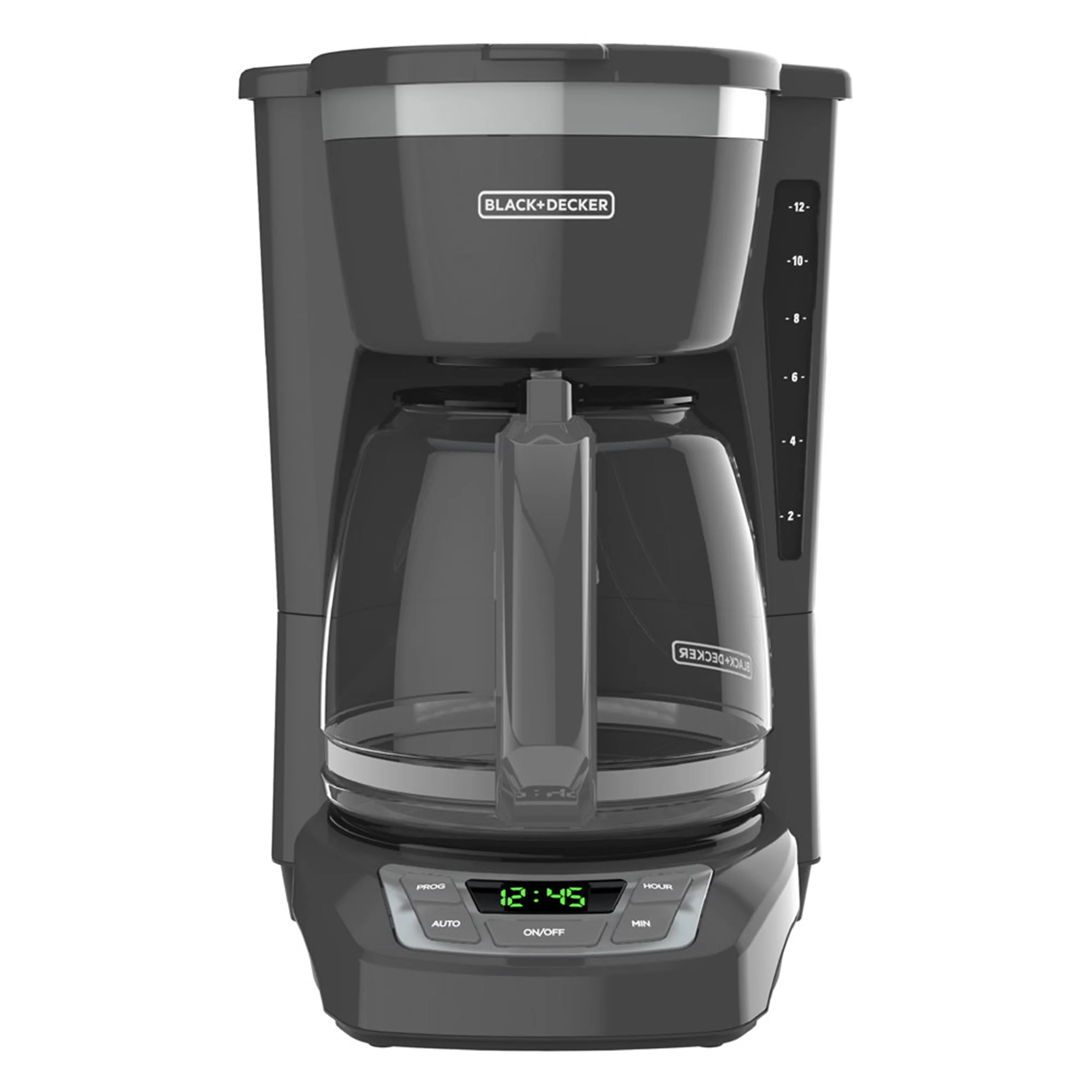 Black and Decker 12 Cup Programmable Coffee Maker in Gray