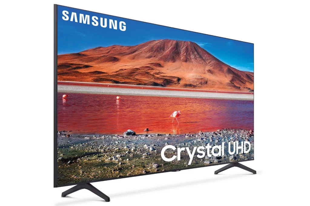 SAMSUNG 70″ Class 4K Crystal UHD (2160P) LED Smart TV with HDR UN70TU7000