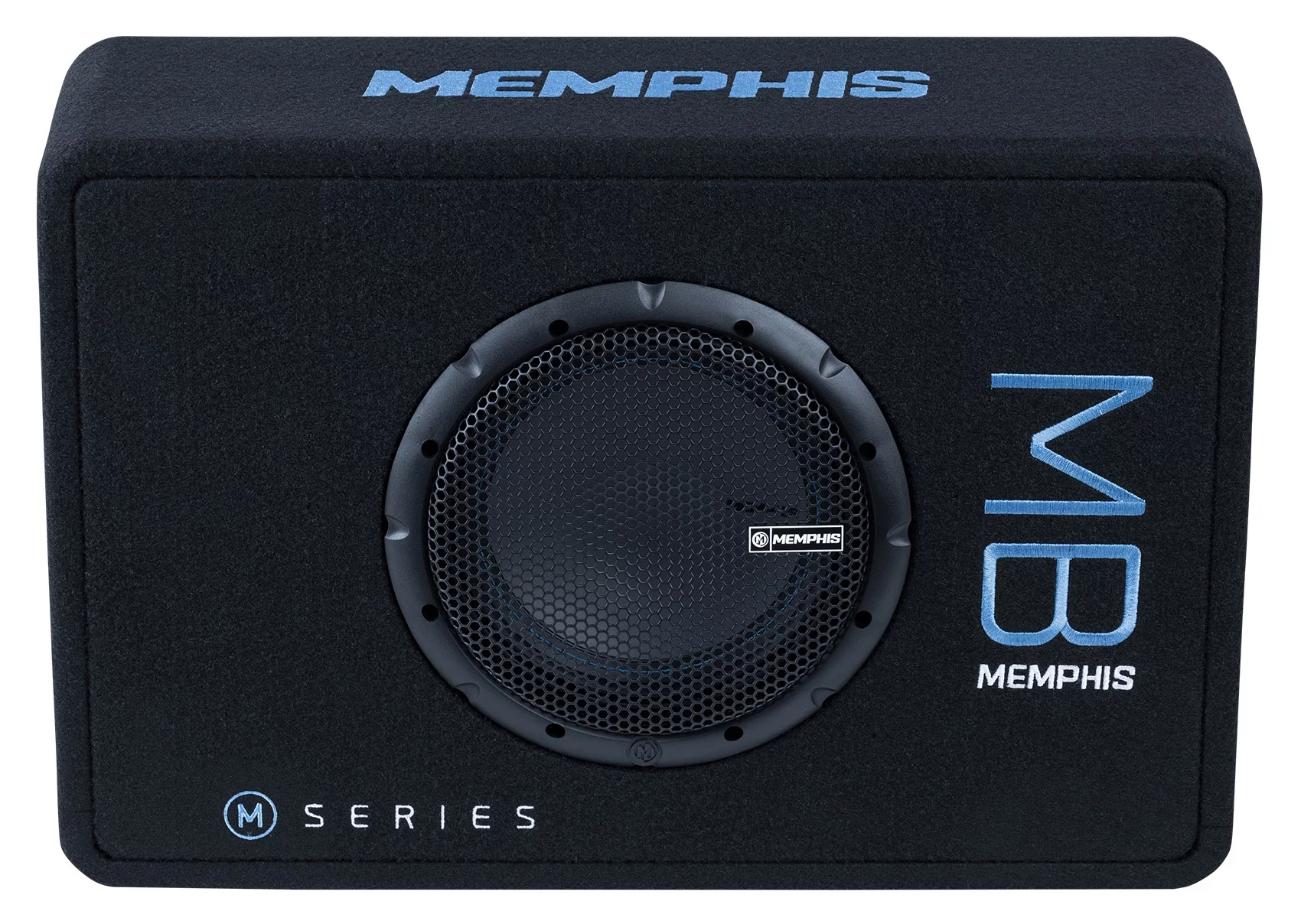 Memphis Audio Loaded Enclosure 8″ Subwoofer 700W Peak 350W RMS 2-Ohms MBE8S2