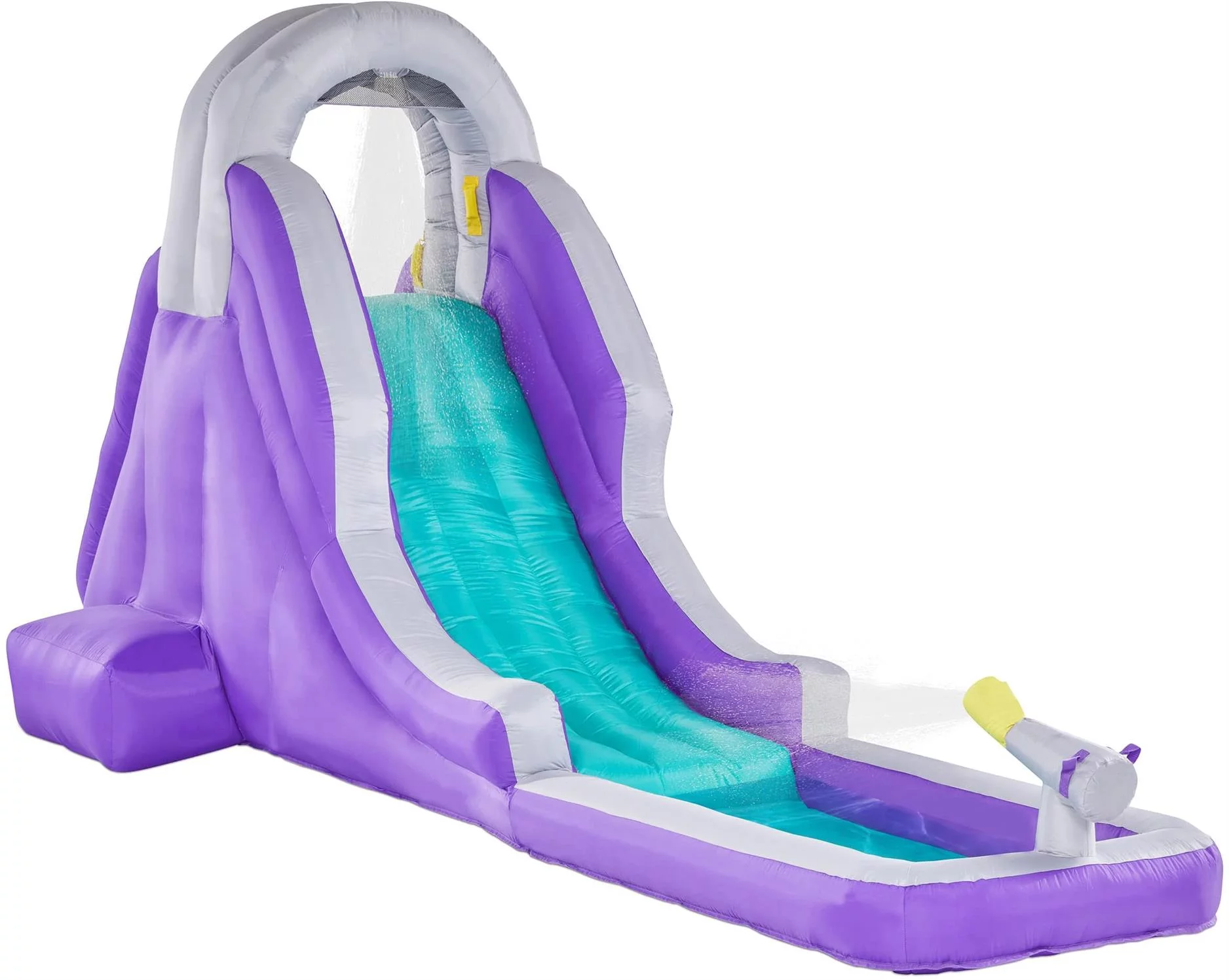 Sunny & Fun Inflatable Water Slide & Blow up Pool, Kids Water Park for Backyard