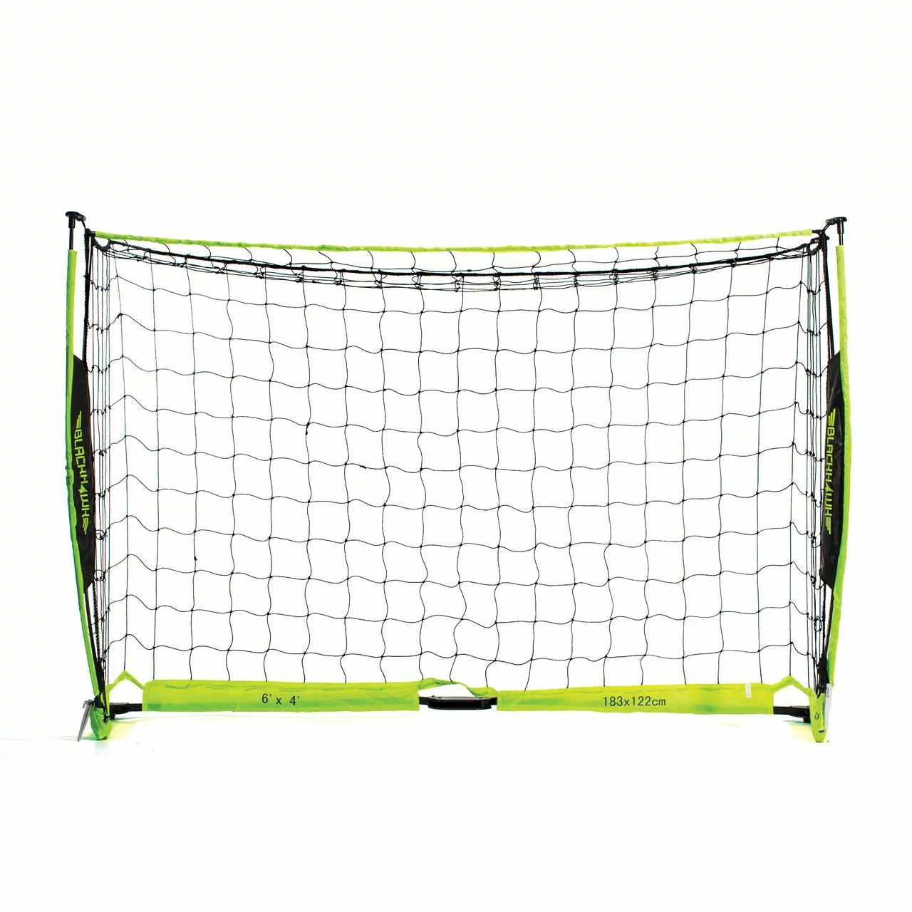 Franklin Sports Blackhawk Deluxe Flexpro Portable Soccer Goal – 6′ x 4′