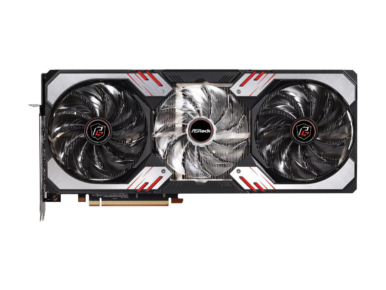 ASRock Radeon RX 6800 XT Phantom Gaming Graphics Card with 16GB GDDR6, AMD RDNA 2 (RX6800XT PGD 16GO)