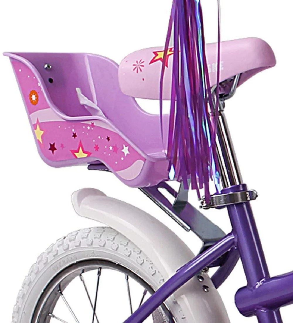 Coewske 16 inch Kids Bicycle Princess Style Children Boys Girls Bike with Training Wheels, Purple