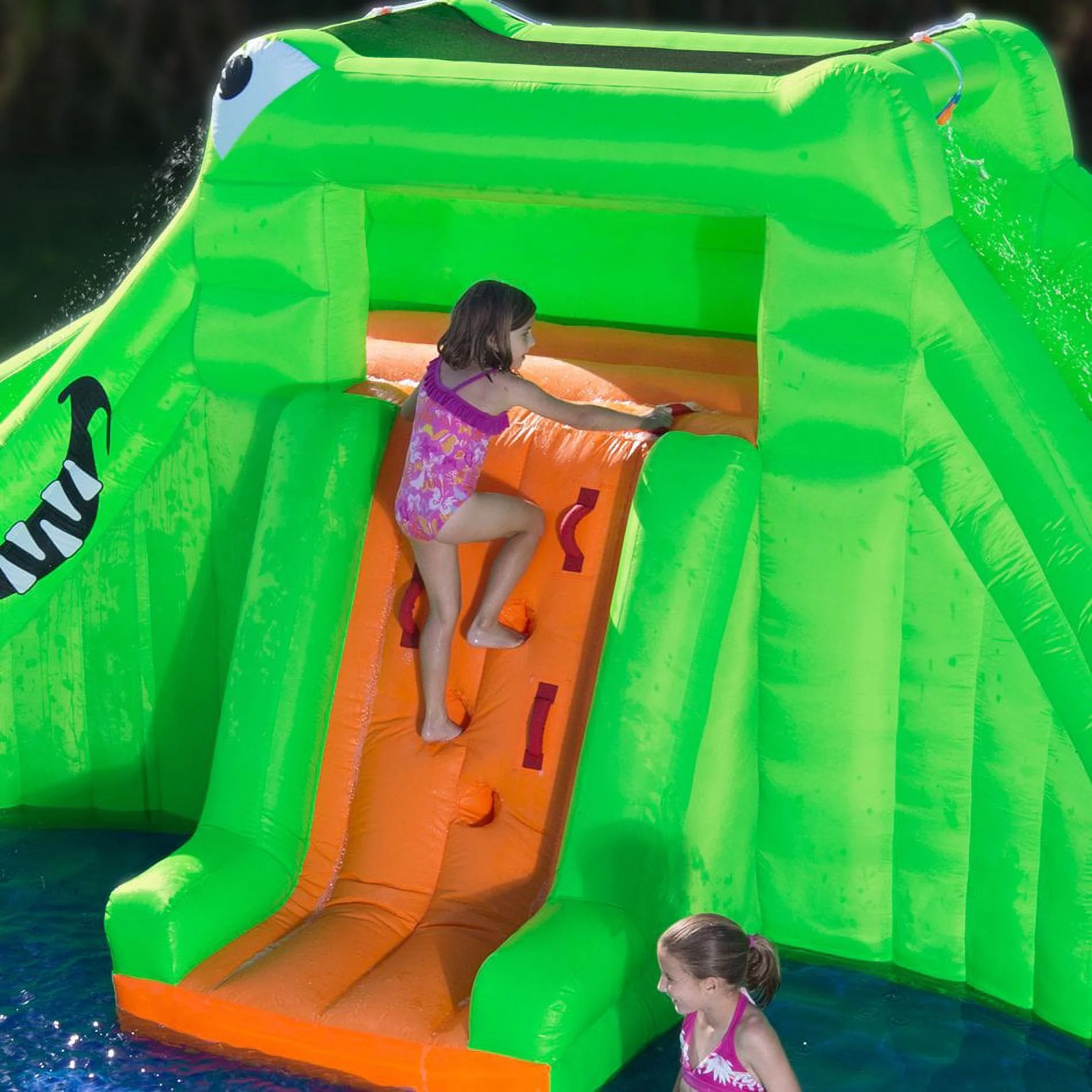 Blast Zone Crocodile Isle Dual Water Slide