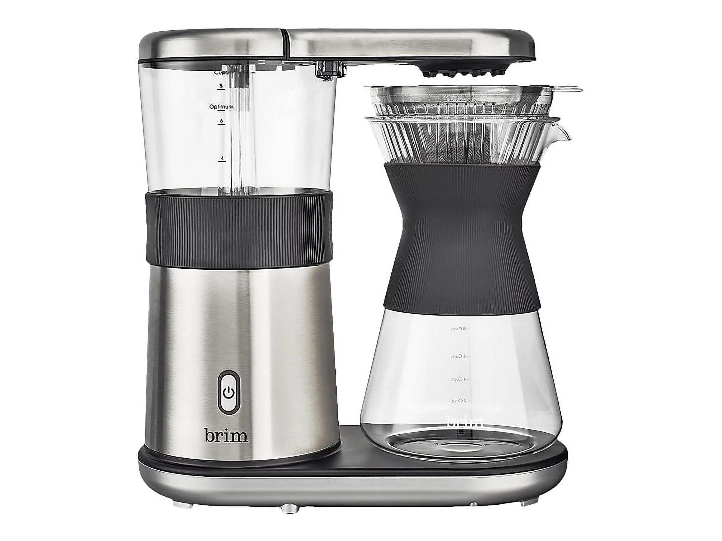 Brim – 8-Cup Electric Pour Over Coffee Maker – Stainless Steel