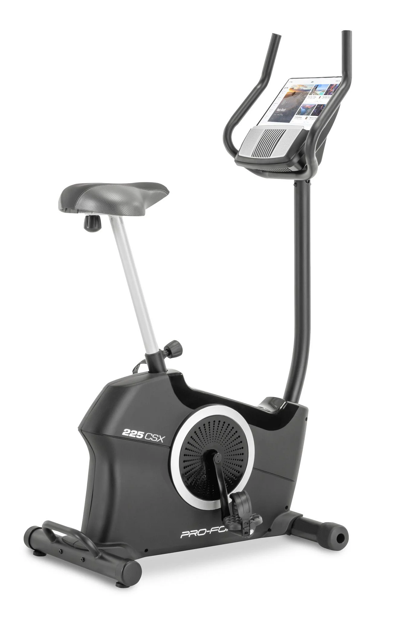 ProForm 225 CSX; Recumbent Exercise Bike with 5?? Display, Built-In Tablet Holder and Embedded Fan