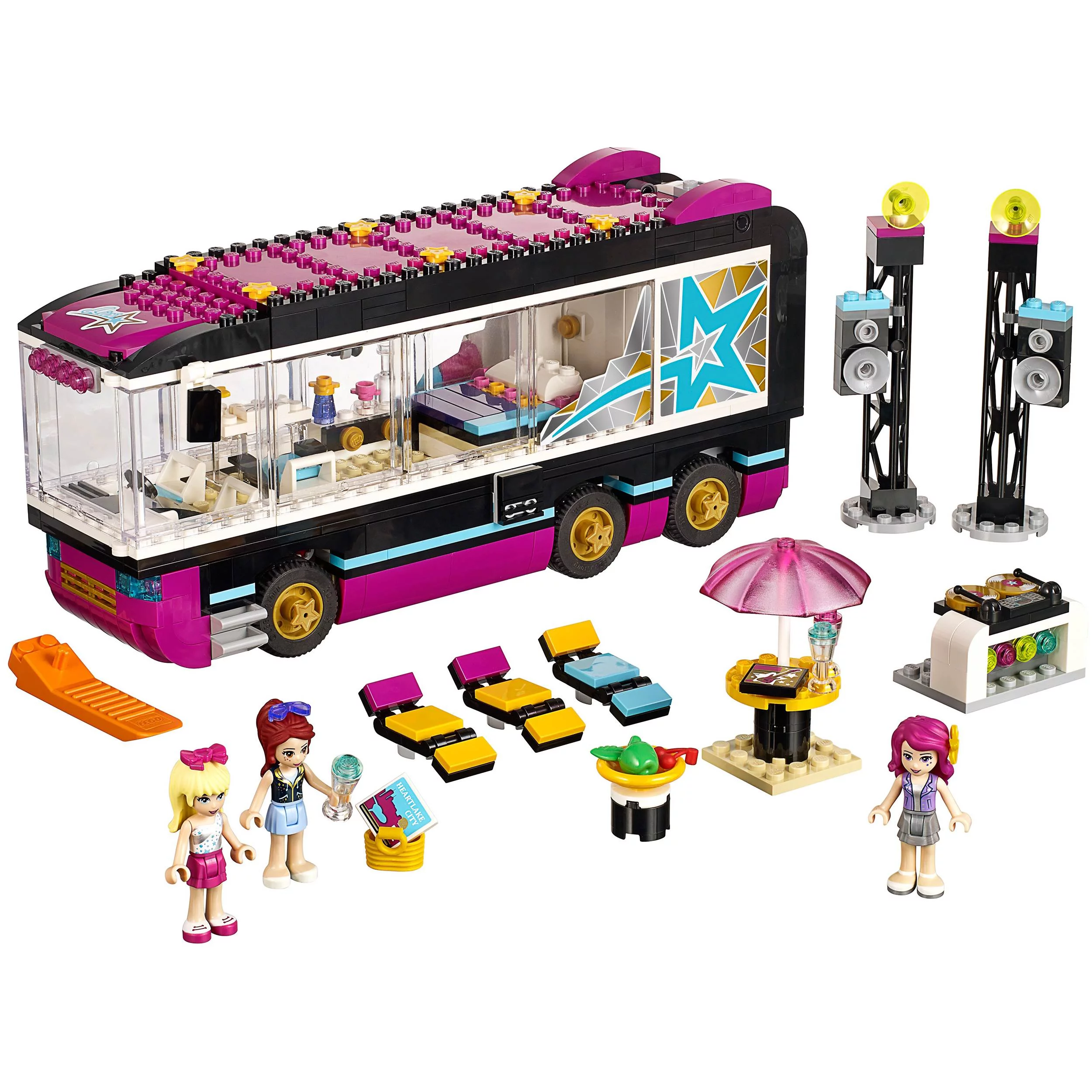 LEGO Friends Pop Star Tour Bus, 41106