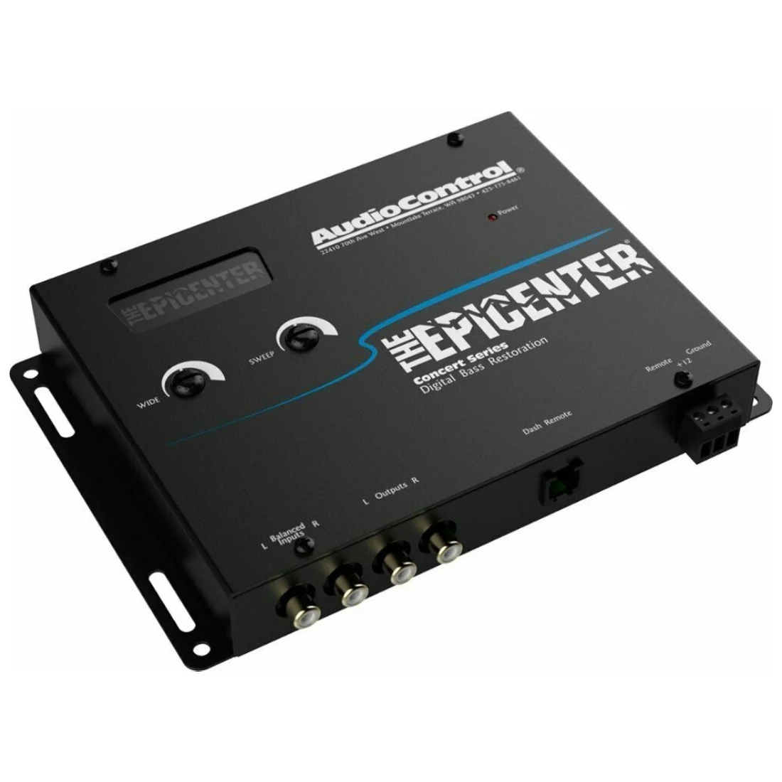 AudioControl The EPICENTER Bass Restoration Processor (Black) with Remote and LC2i PRO 2-Channel Line Output Converter Bundle