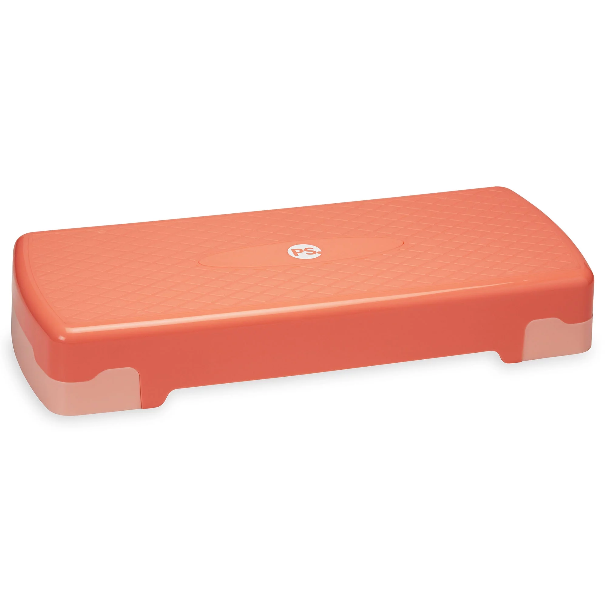 POPSUGAR Aerobic Step Deck, Adjustable Height & Non Slip Surface, Coral