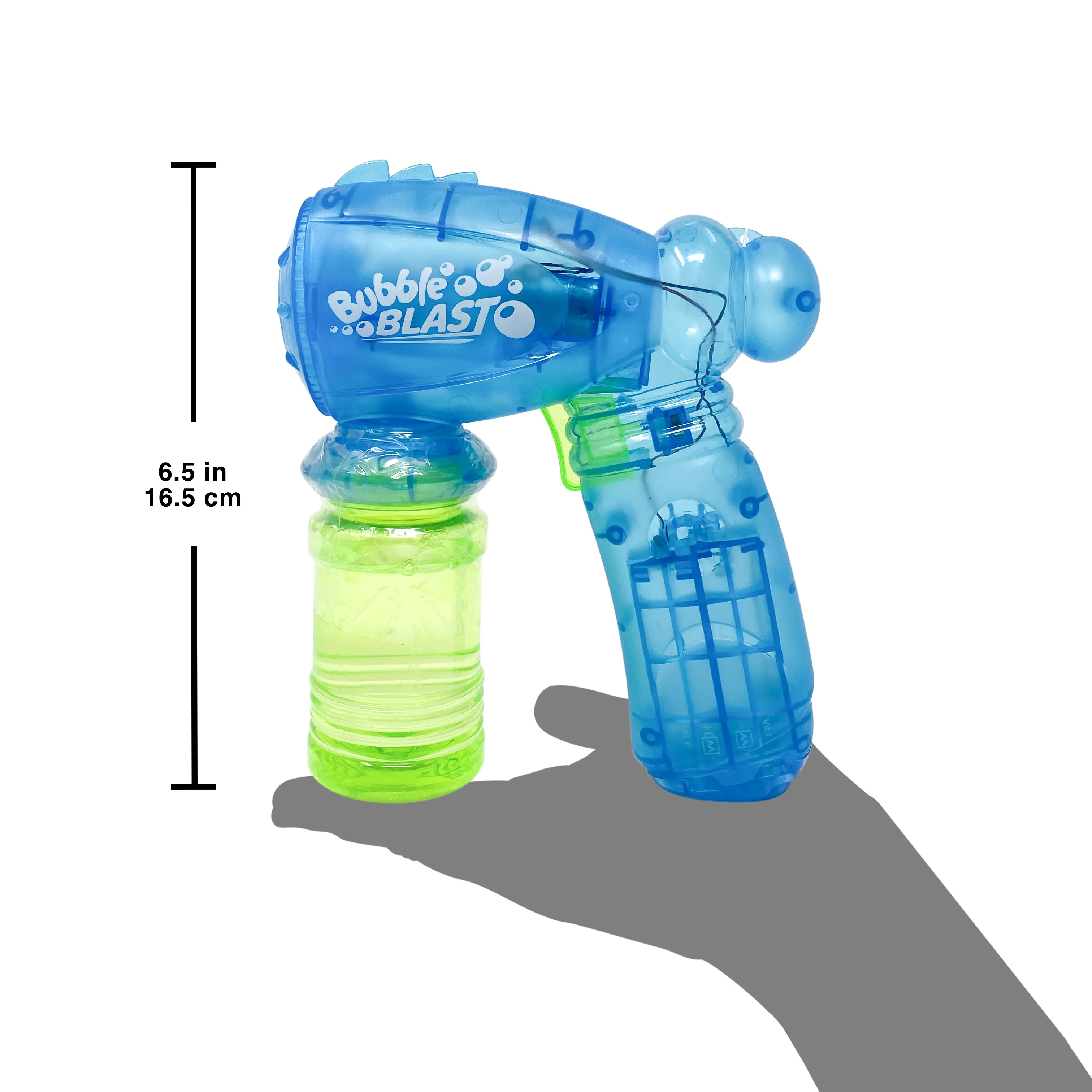 Play Day Light Up Bubble Blaster, Blue, Children Ages 3+