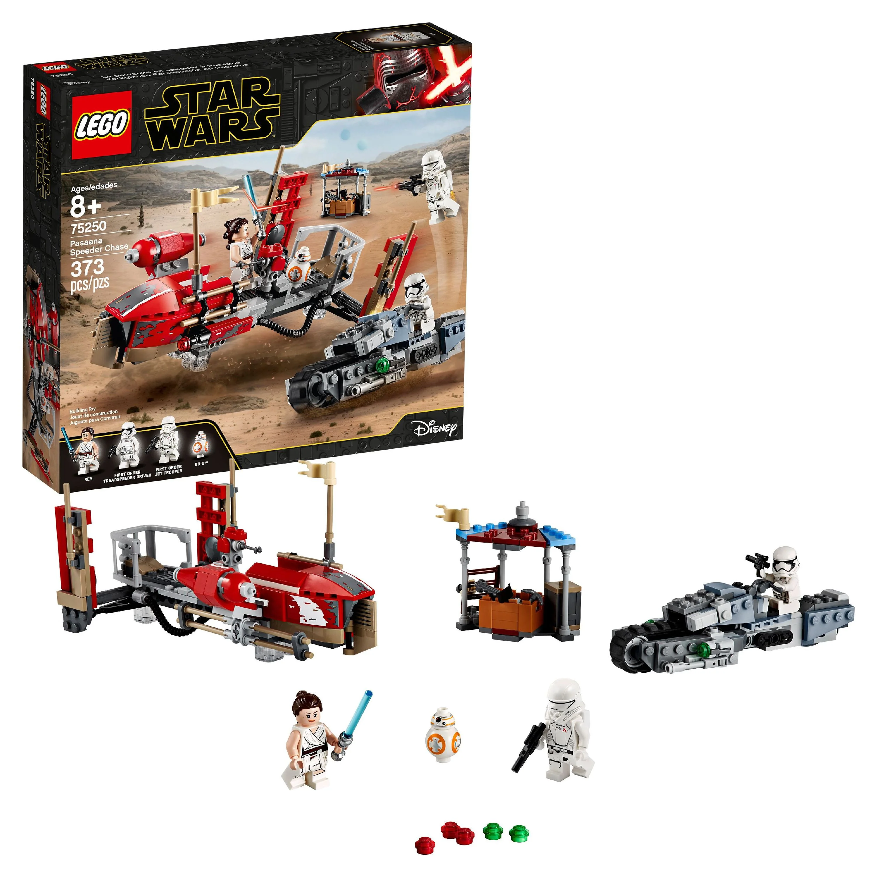 LEGO Star Wars: The Rise of Skywalker Pasaana Speeder Chase 75250