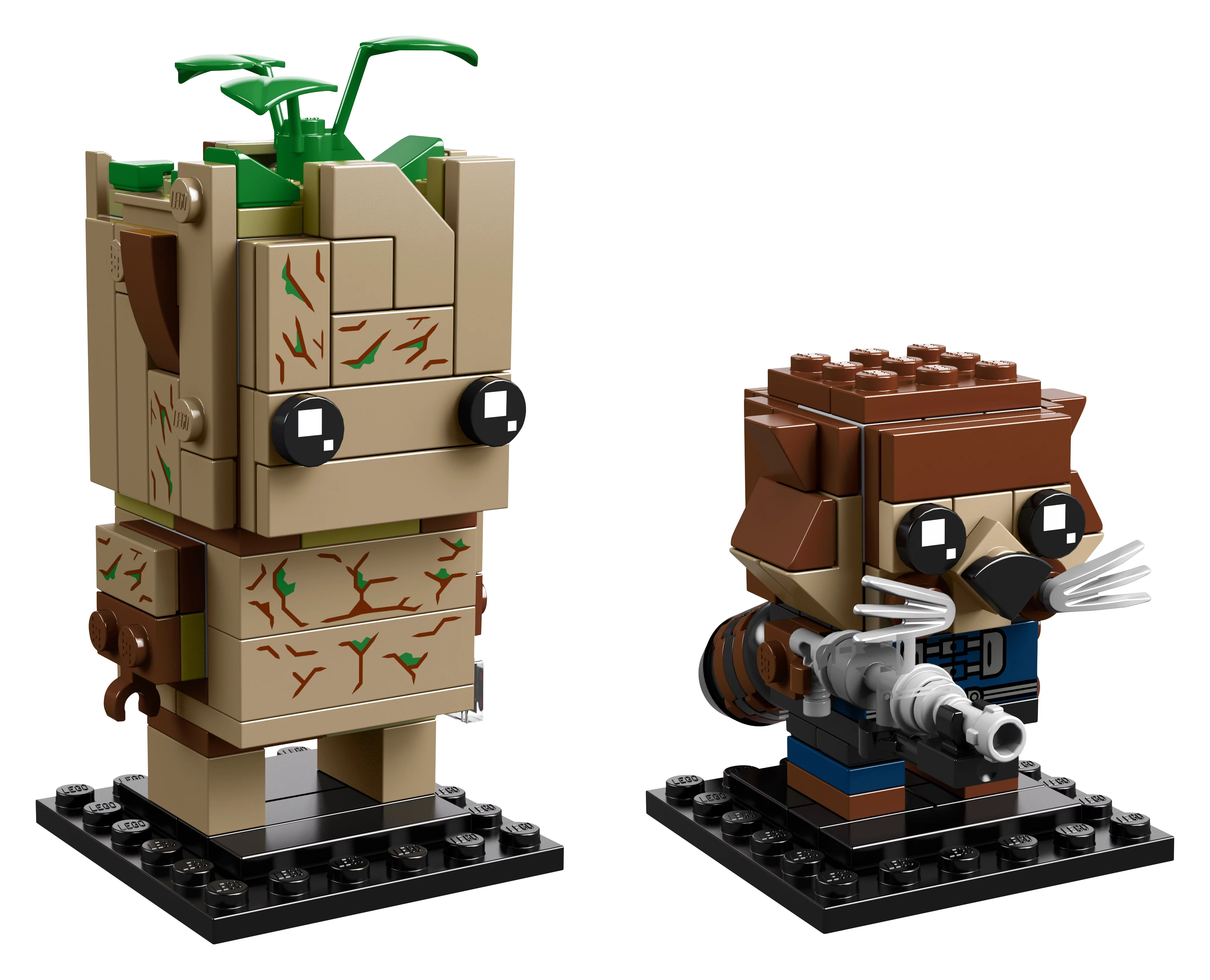 LEGO BrickHeadz Groot & Rocket Set 41626 (189 Pieces)