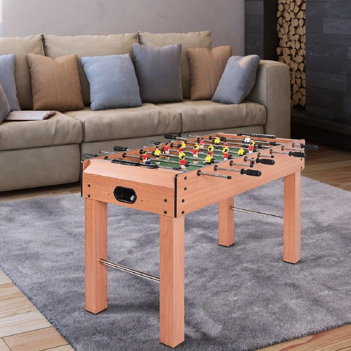 Costway 48”  Foosball Table Competition Game Soccer Arcade Sized Football Sports Indoor