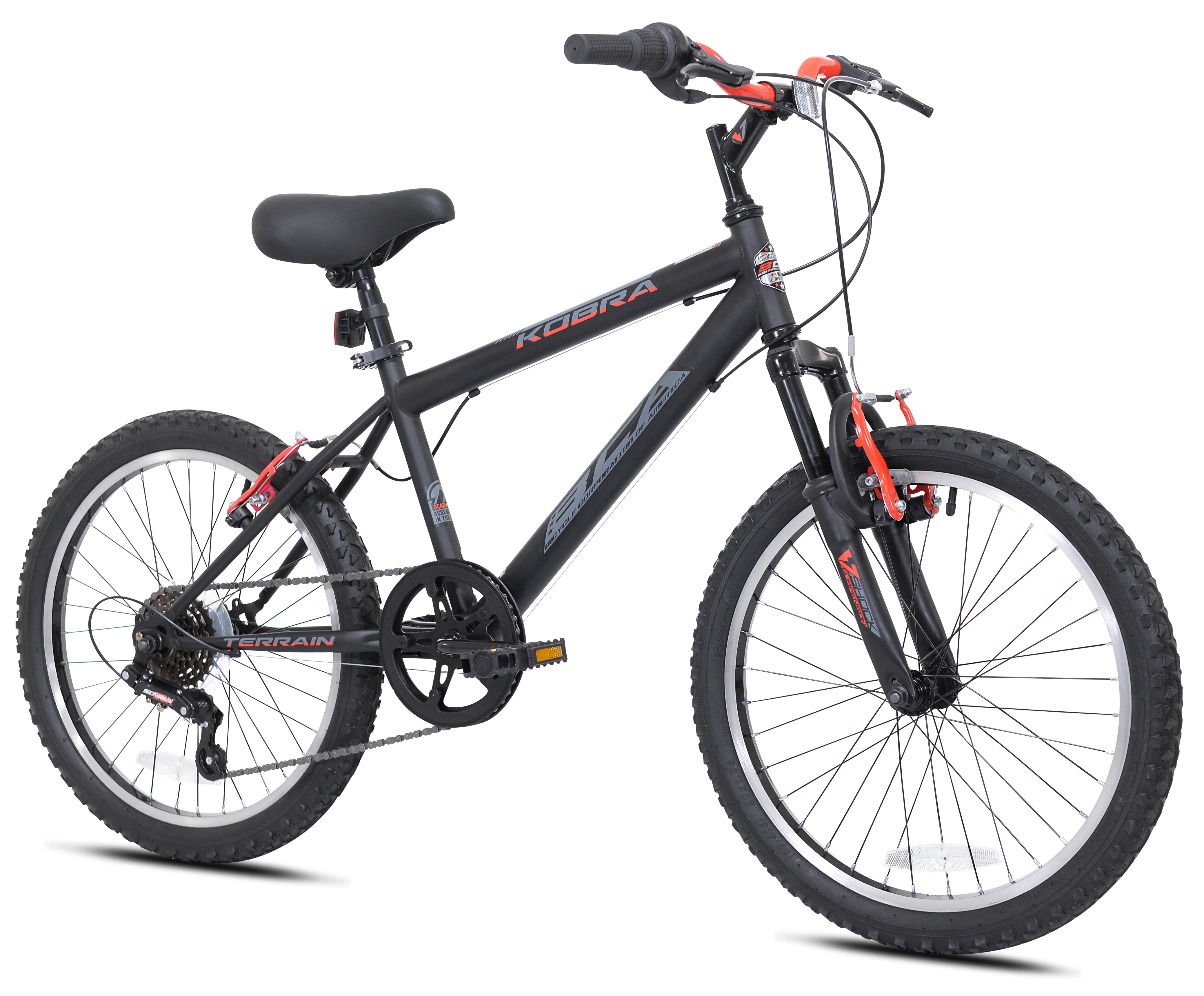 Kent 20″ Boys Kobra Mountain Child Bicycle, Black