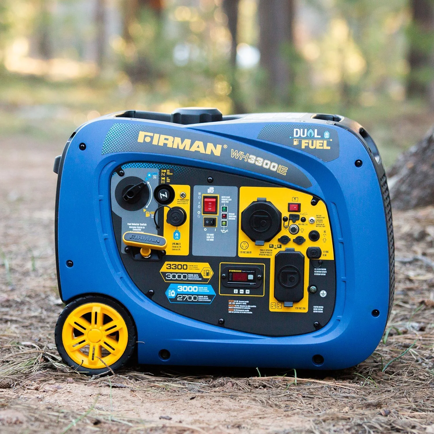 Firman WH03042 Portable 3,300 Watt Liquid Propane/3,650 Watt Gas Generator