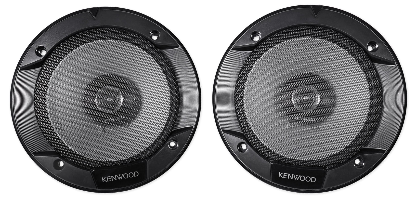 (2) Kenwood KFC-6966S 6×9″ 800 Watt+(2) 6.5″ 600 Watt Car Audio Coaxial Speakers