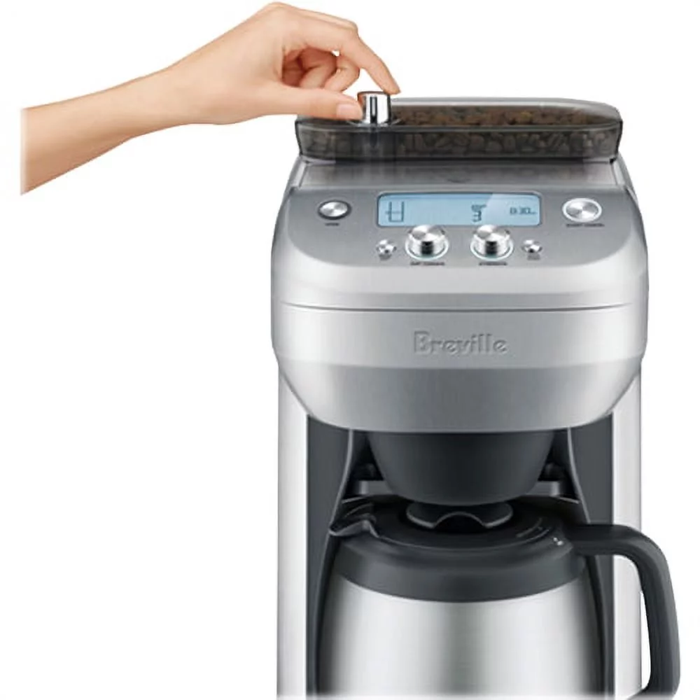 Breville – the Grind Control 12-Cup Coffee Maker – Silver