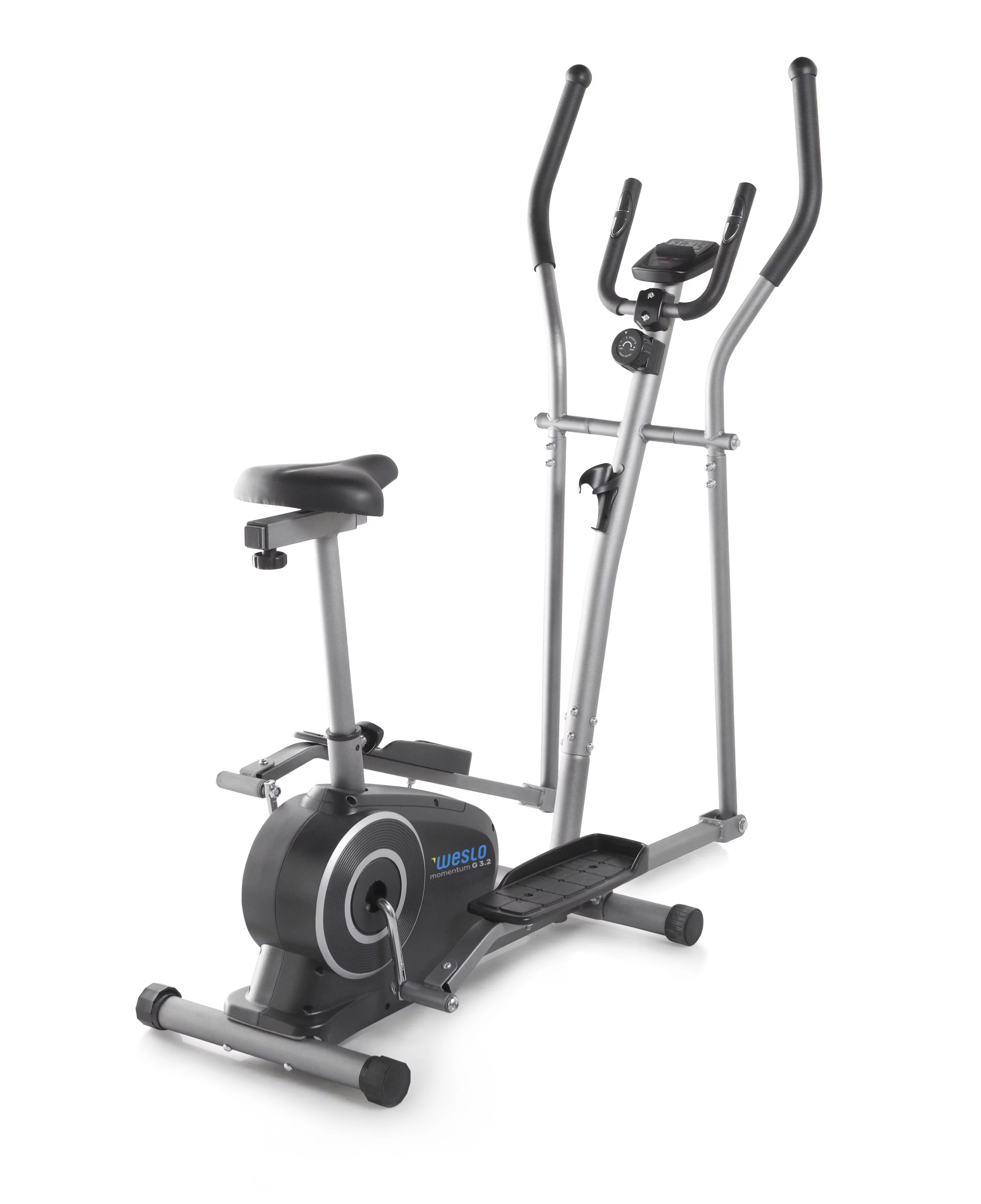 Weslo Momentum G 3.2 Bike and Elliptical Hybrid Trainer with LCD Window Display and 250 lb. Weight Capacity