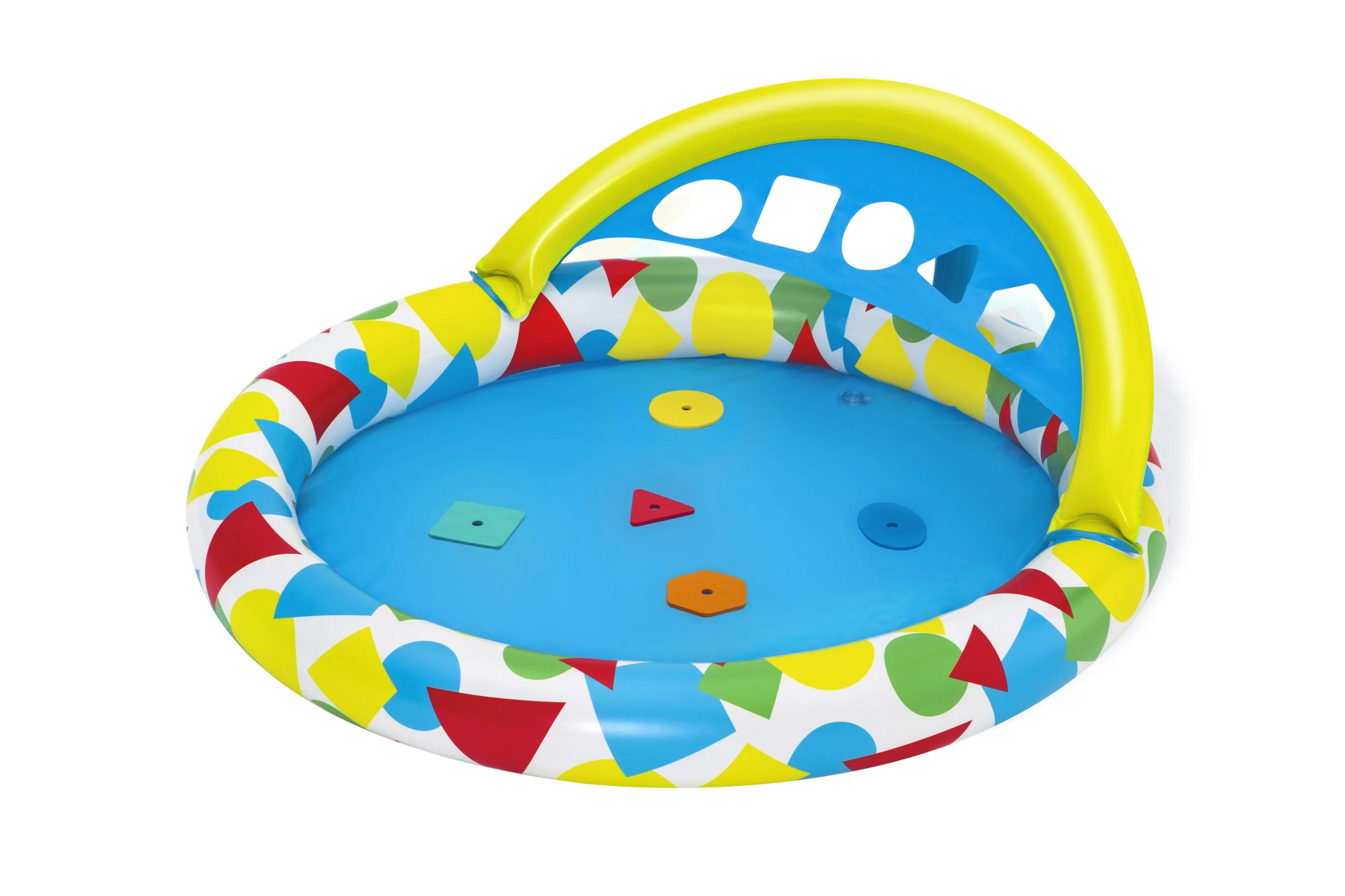 H2OGO! Splash & Learn Inflatable Kiddie Pool 47?? x 46?? x 18??