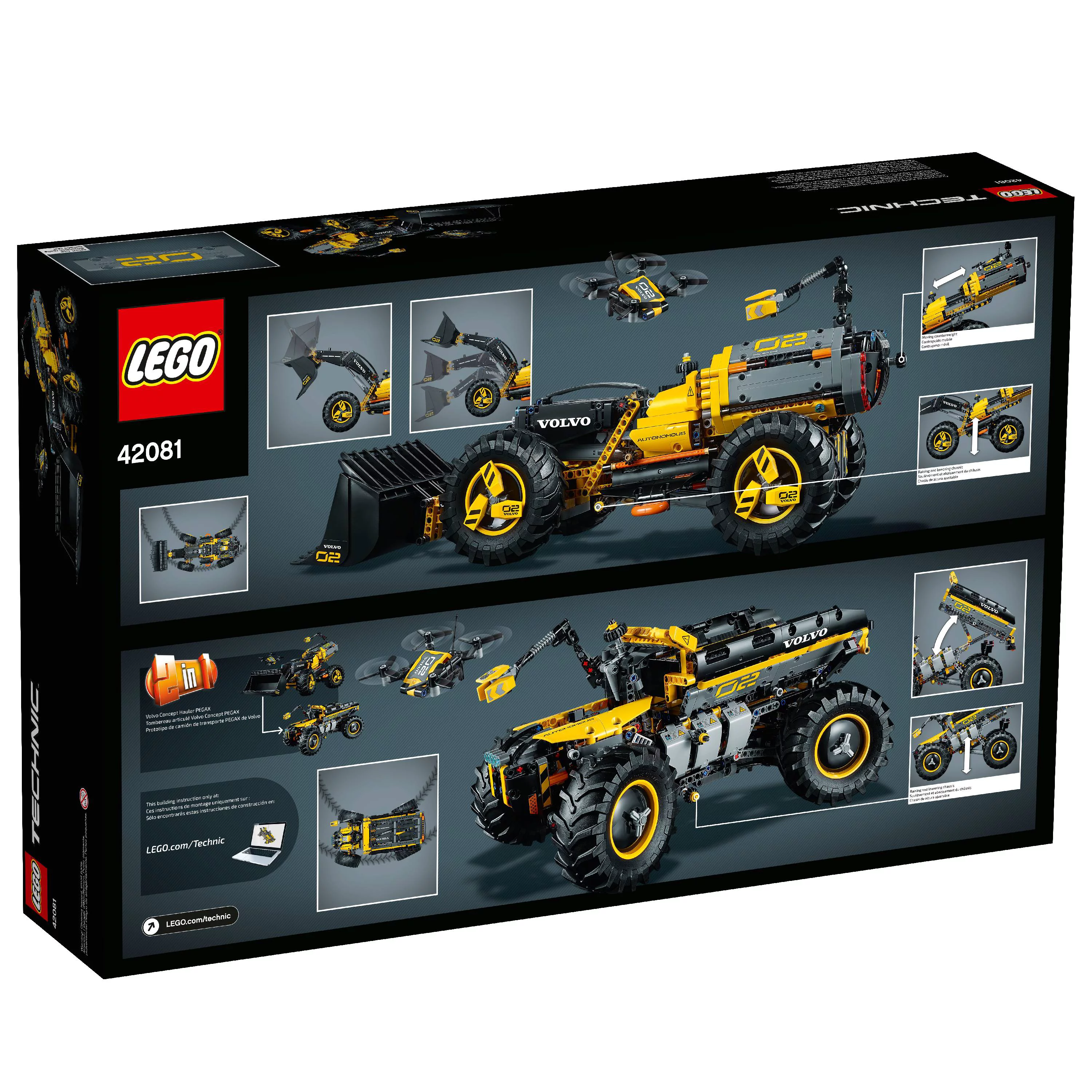 LEGO Technic Volvo Concept Wheel Loader ZEUX42081