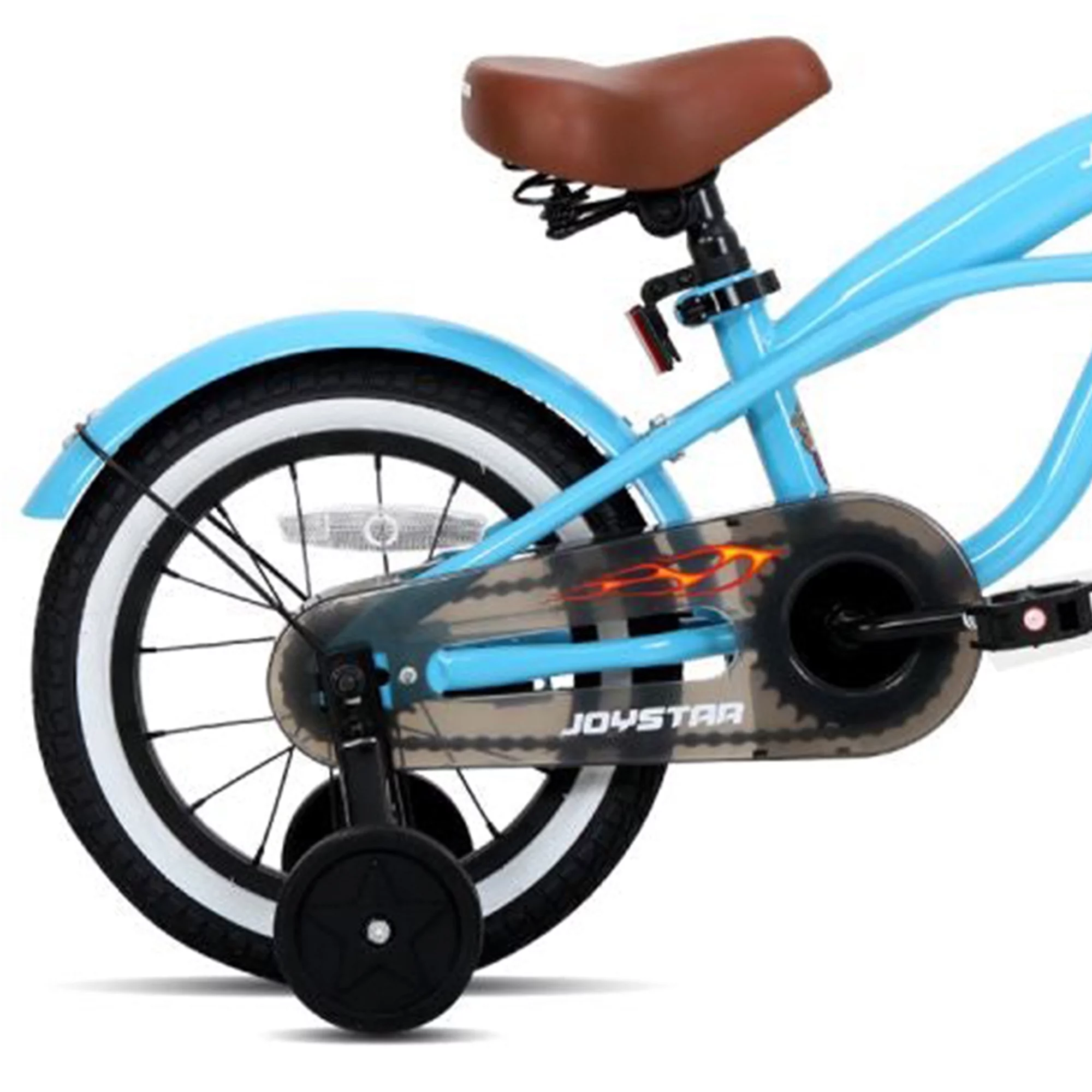 Joystar Kids Toddler Bicycle with 16 Inch Training Wheels for Ages 4 to 7