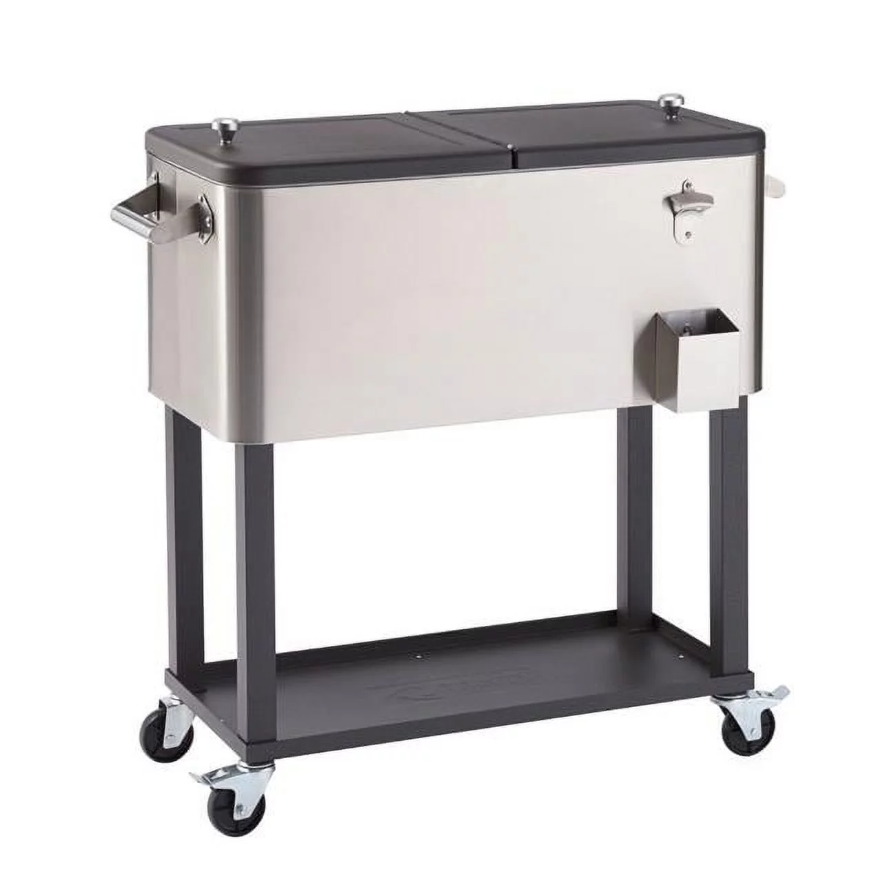 80 qt. Stainless Steel Cooler – 35.75 x 36 x 18.5 in.