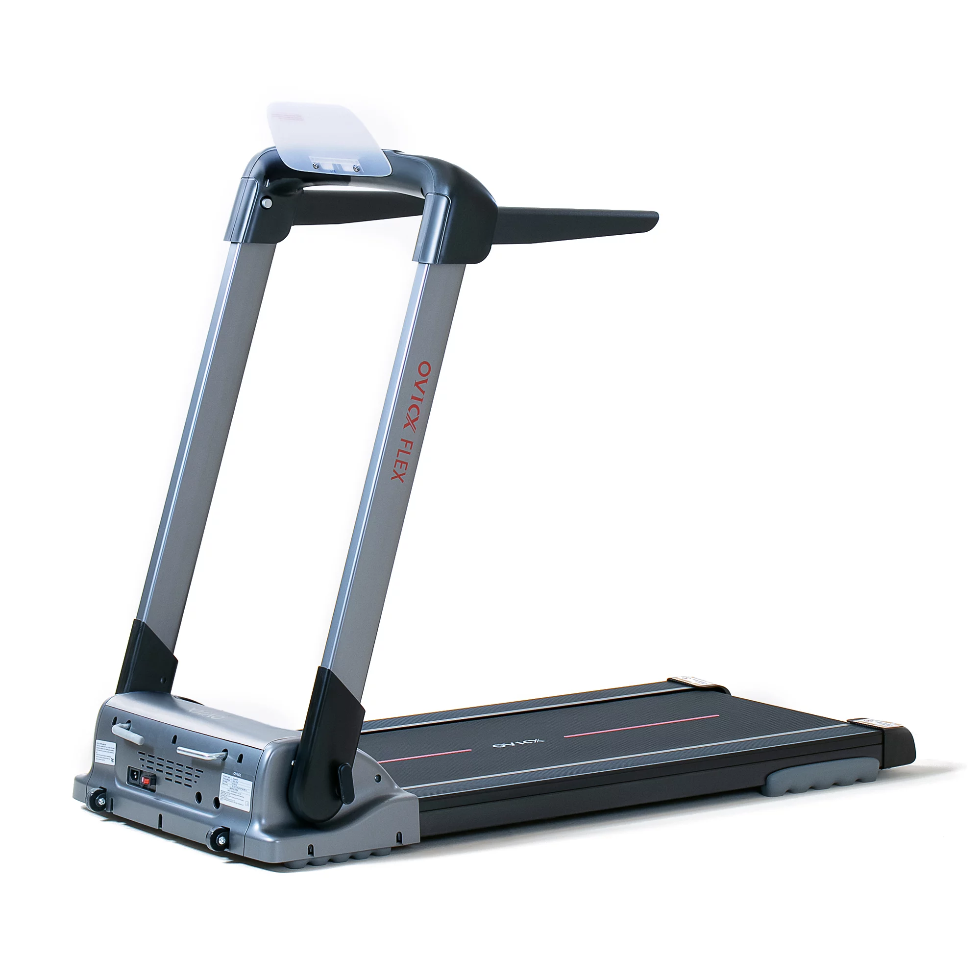 OVICX Portable Foldable Home Treadmill w/Bluetooth & Fitness Tracking App