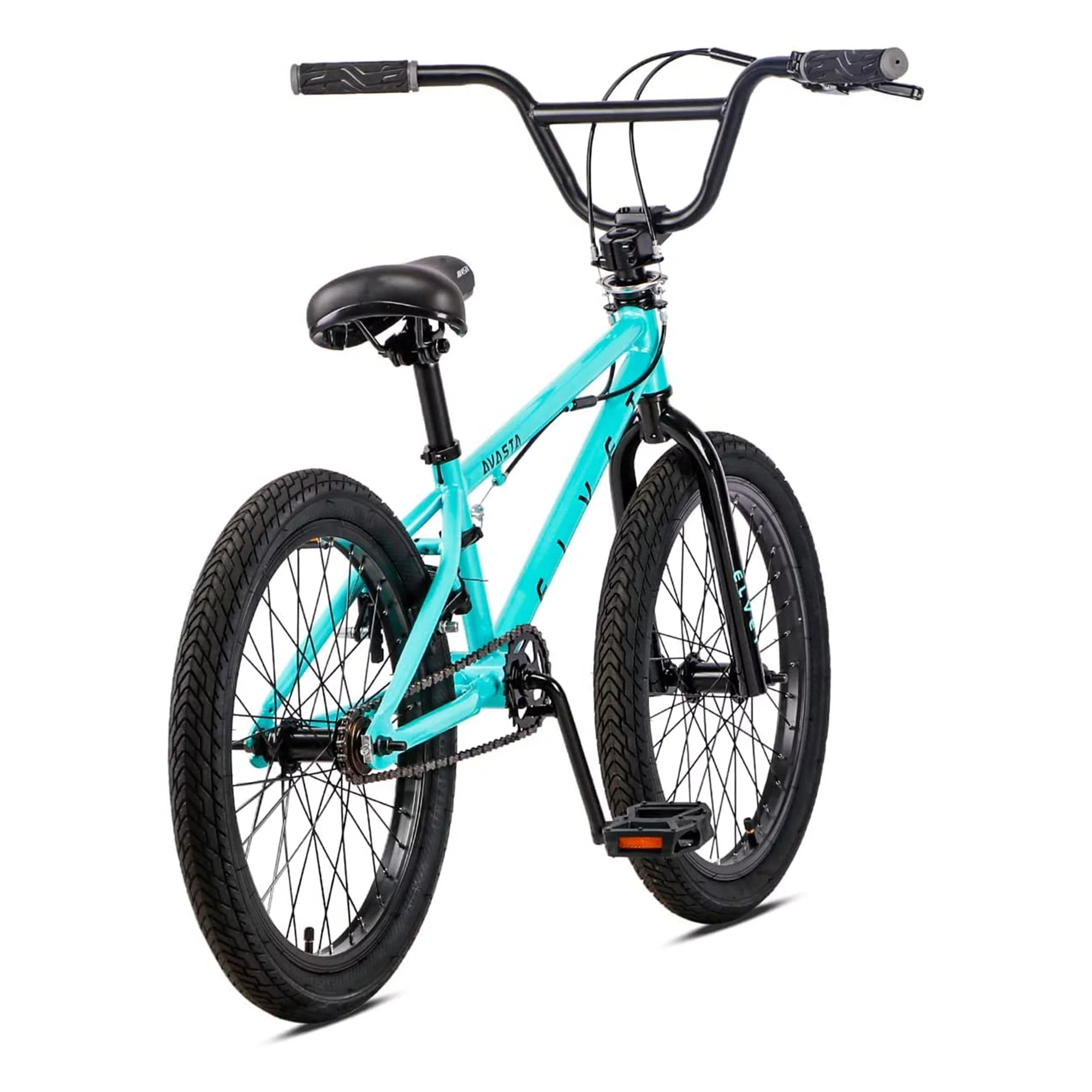 AVASTA 18 Inch Kid BMX Bicycle for Beginner Riders, Ages 5 to 8, Mint Green