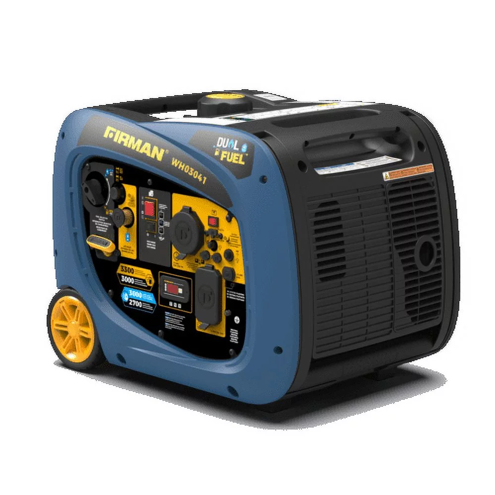 FIRMAN WH03041 Dual Fuel Inverter Portable Generator 3300/3000W Recoil Start 50 ST CAN