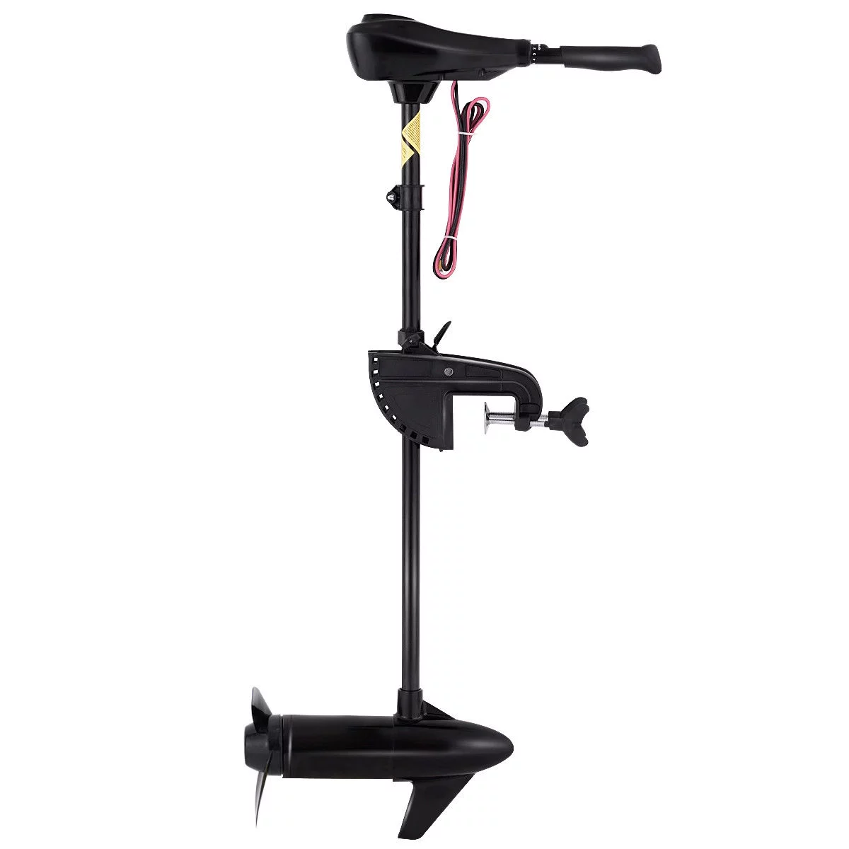 Costway New 86lbs Freshwater Transom Mounted Trolling Motor 36″ Shaft