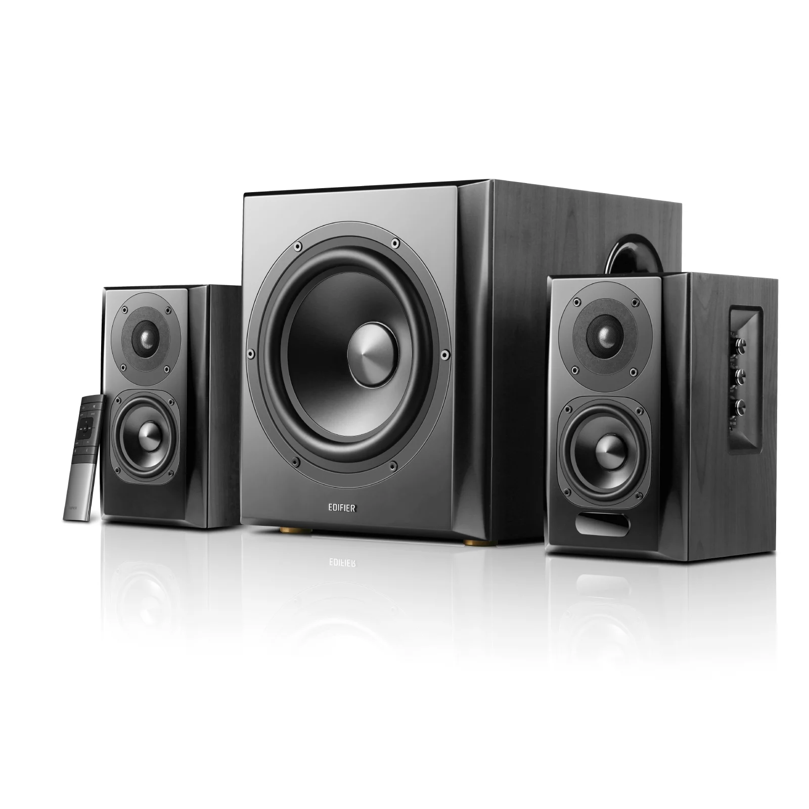 Edifier S351DB Bookshelf Speaker and Subwoofer 2.1 Speaker System Bluetooth V5.0 aptX