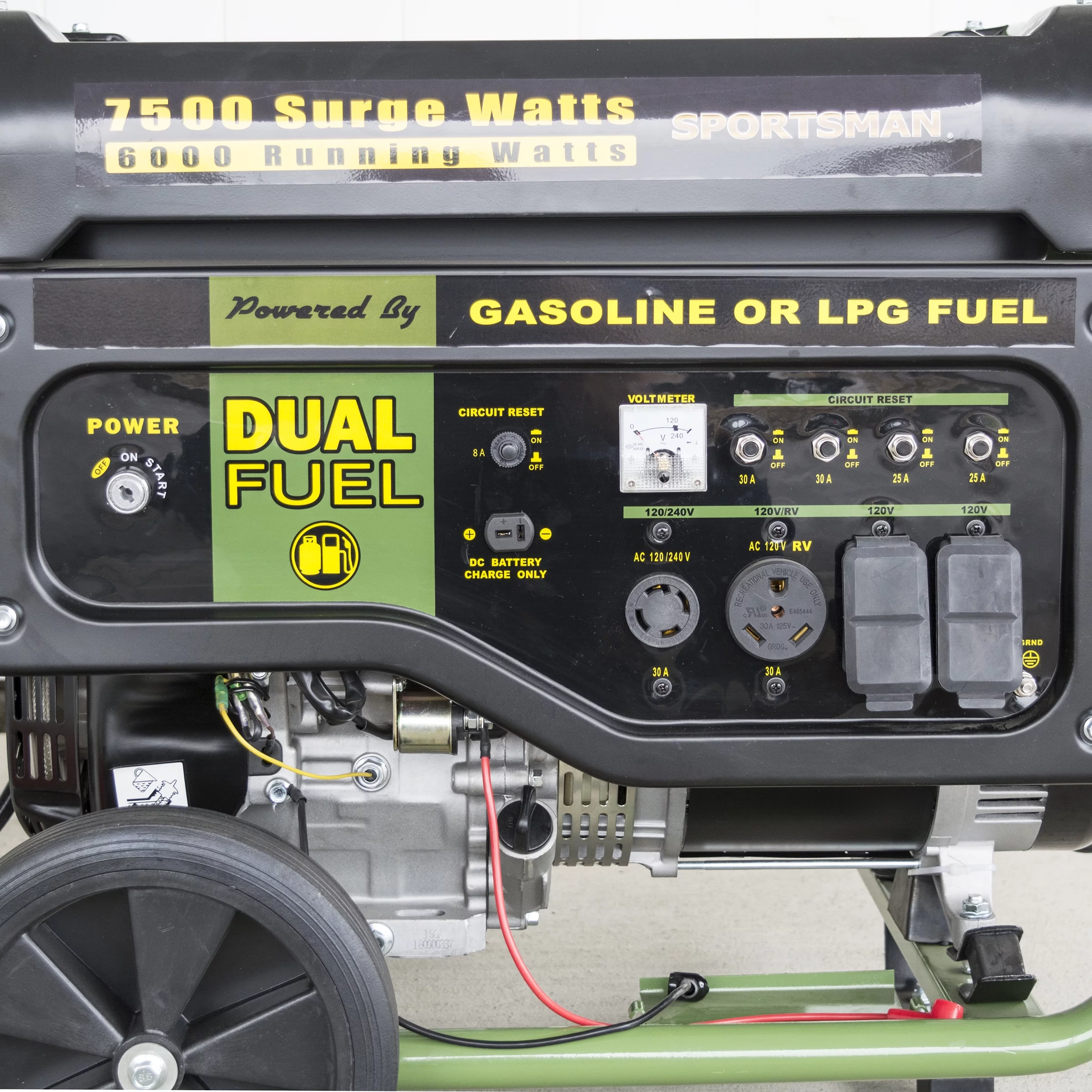 Sportsman 7500 Watts Dual Fuel Portable Generator