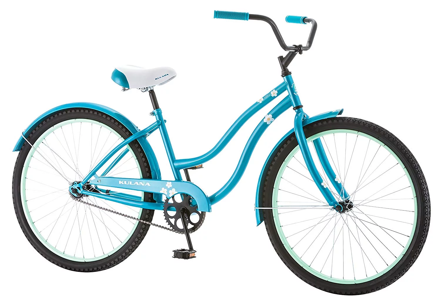 Kulana Women’s Cruiser Bike, 26-Inch, Blue