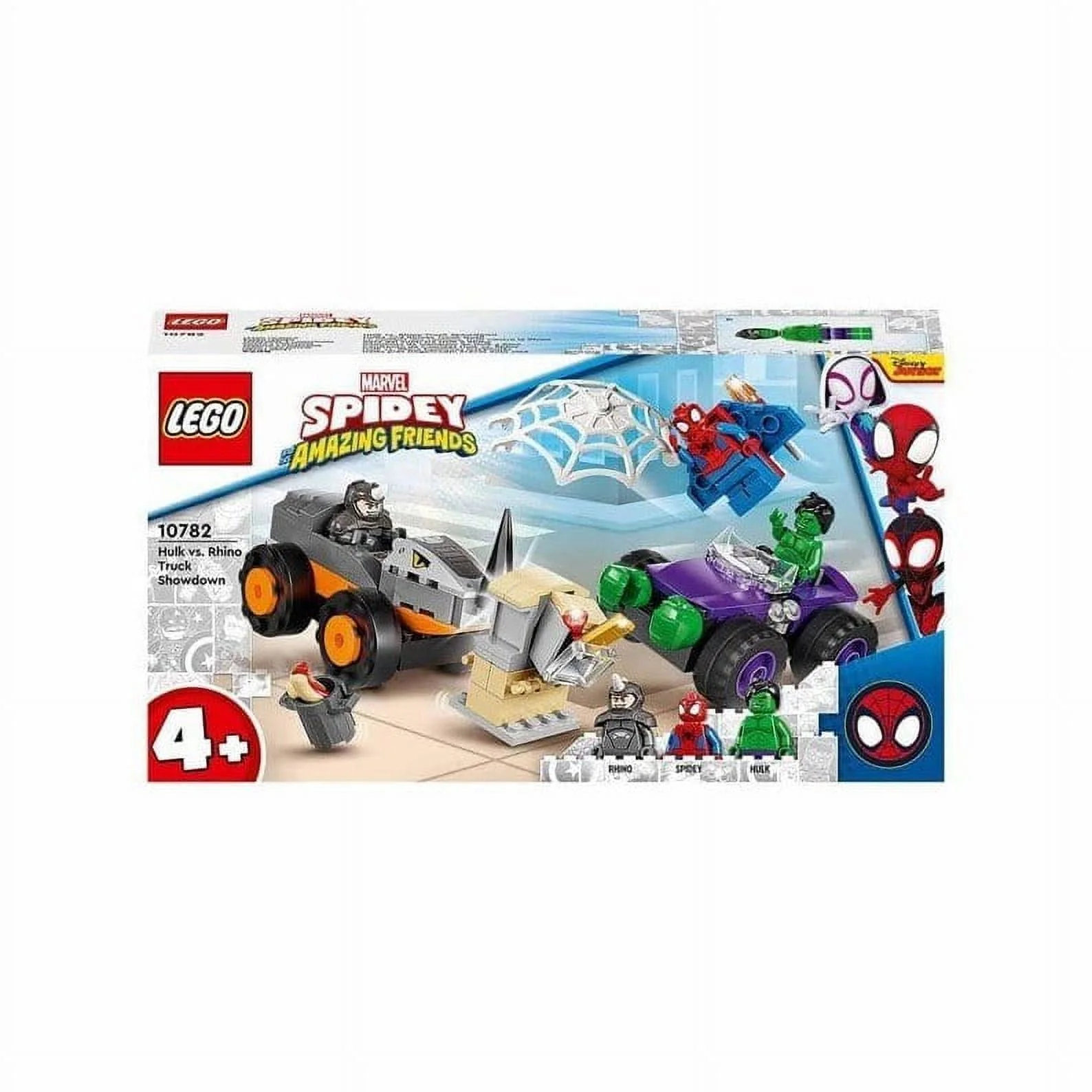 Lego Marvel Spidey and Friends Rhino vs Truck 10782