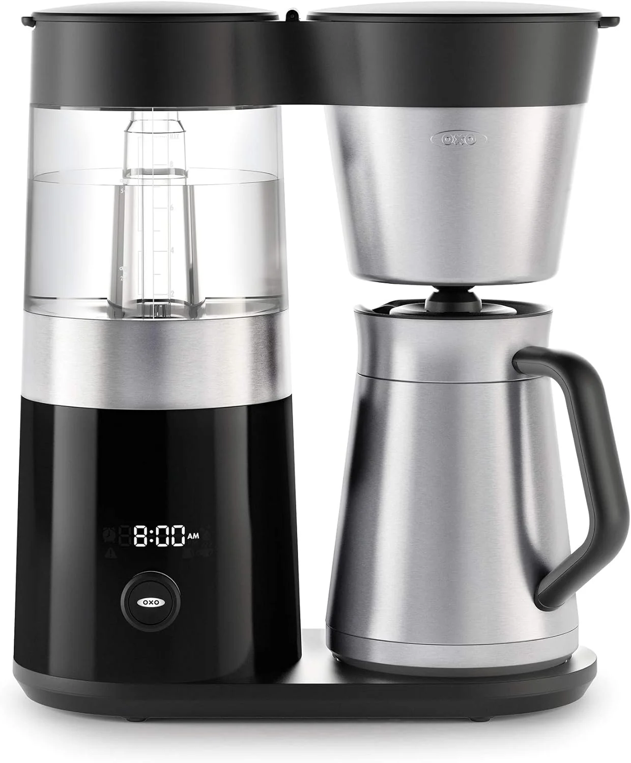 OXO Brew 9 Cup Stainless Steel Coffee Maker & Zonoz Kitchen Tool Bundle