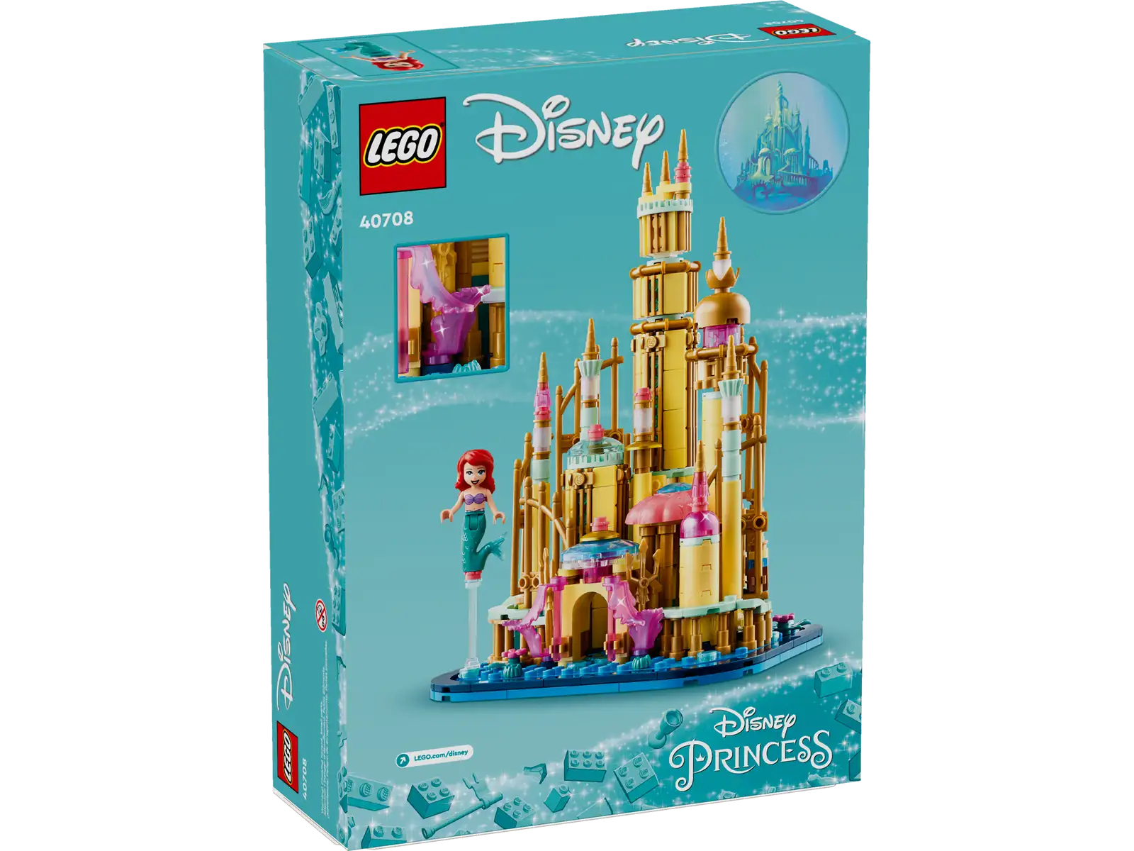 LEGO Mini Disney Ariel’s Castle Set 40708